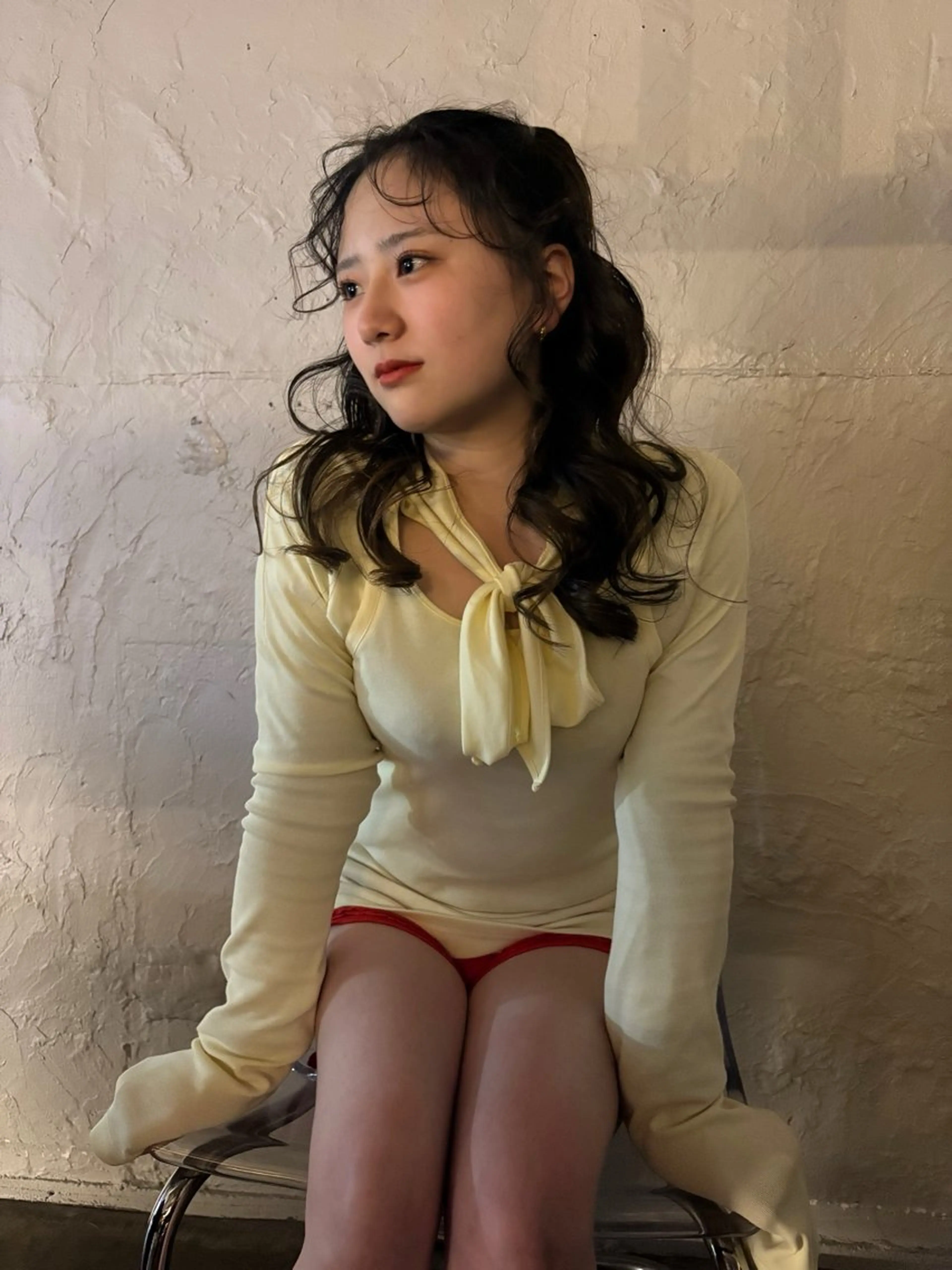 ミディアム ハイトーン レイヤー🎀meiのヘアスタイル