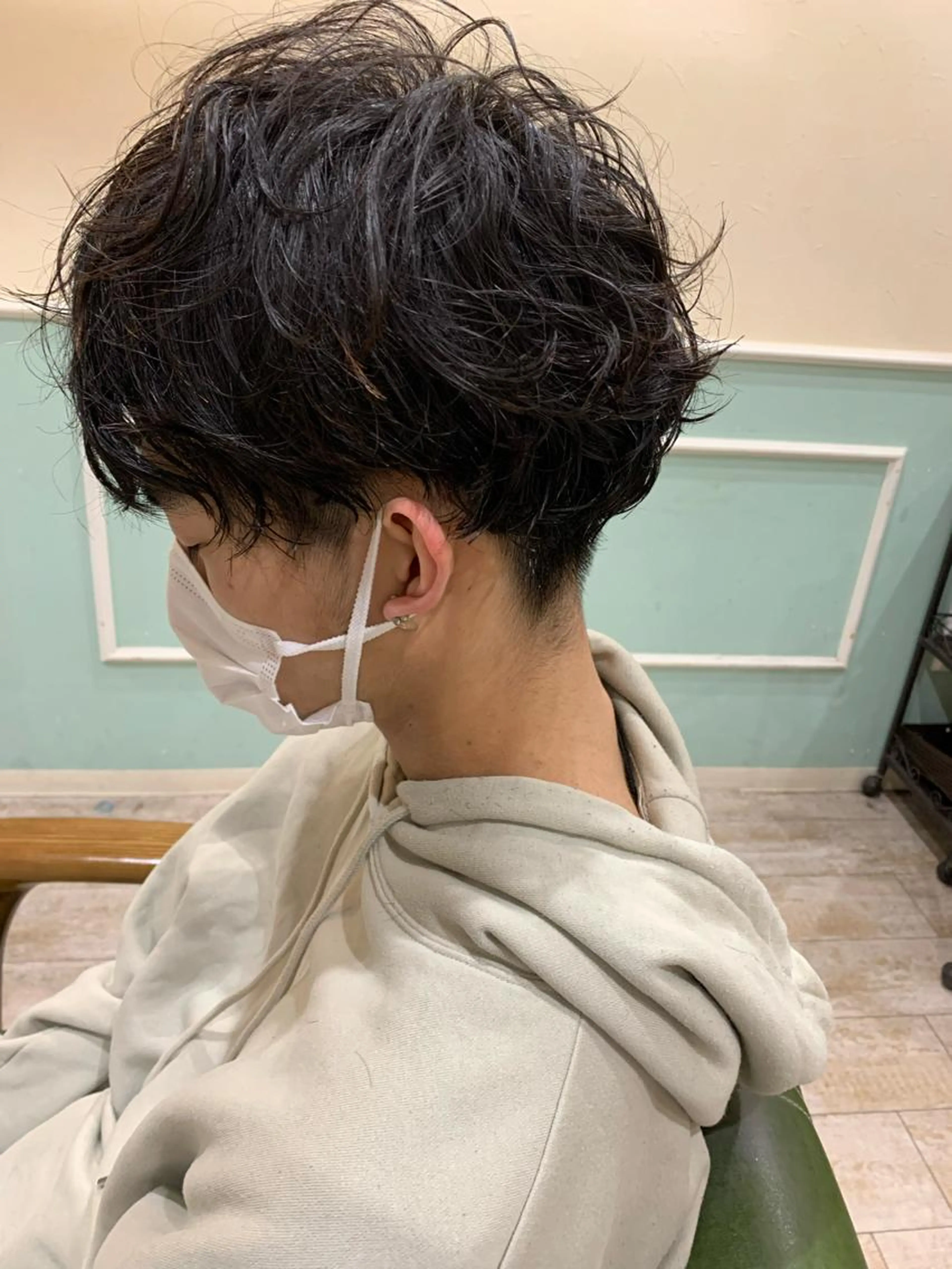 メンズ限定カット+炭酸シャンプー+眉カットの写真