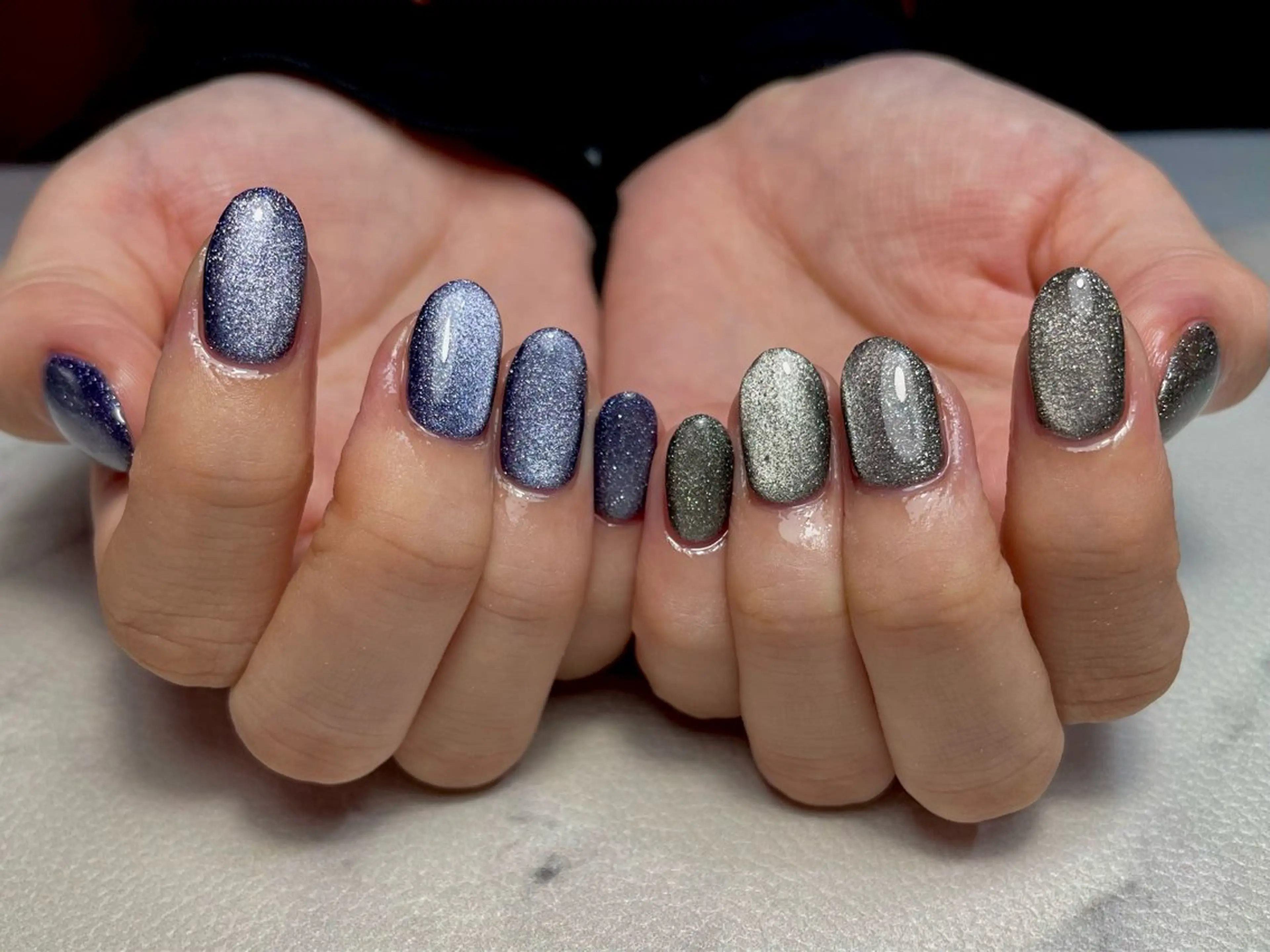 ネイル フラッシュネイル フラッシュマグ ハンドネイル 堀内 美里のネイルデザイン