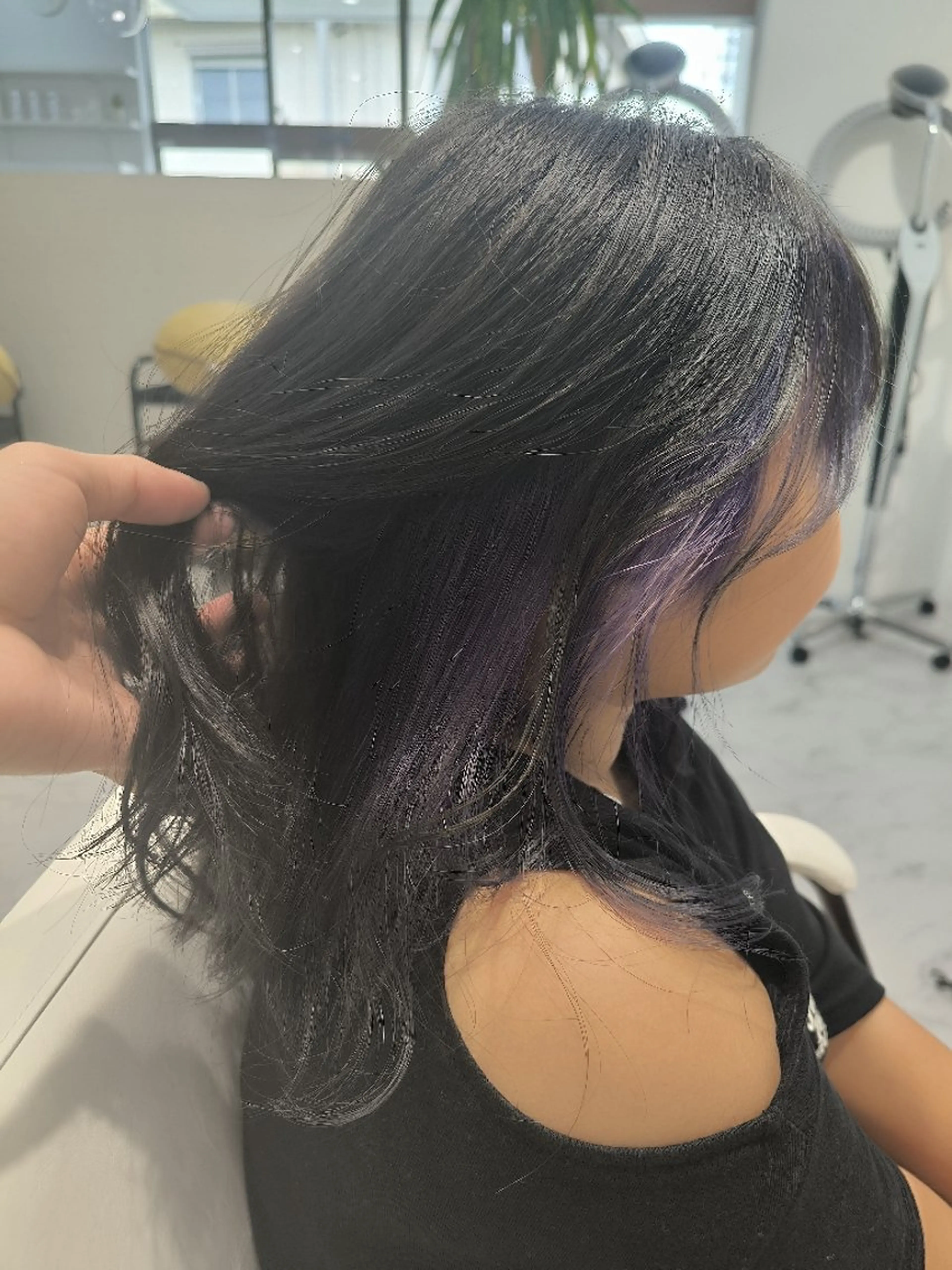 ミディアム カラー キッズ ミストバング  フェイスフレーミング インナーカラー Antwerp💎 ✂︎HiROKi✂︎のヘアスタイル