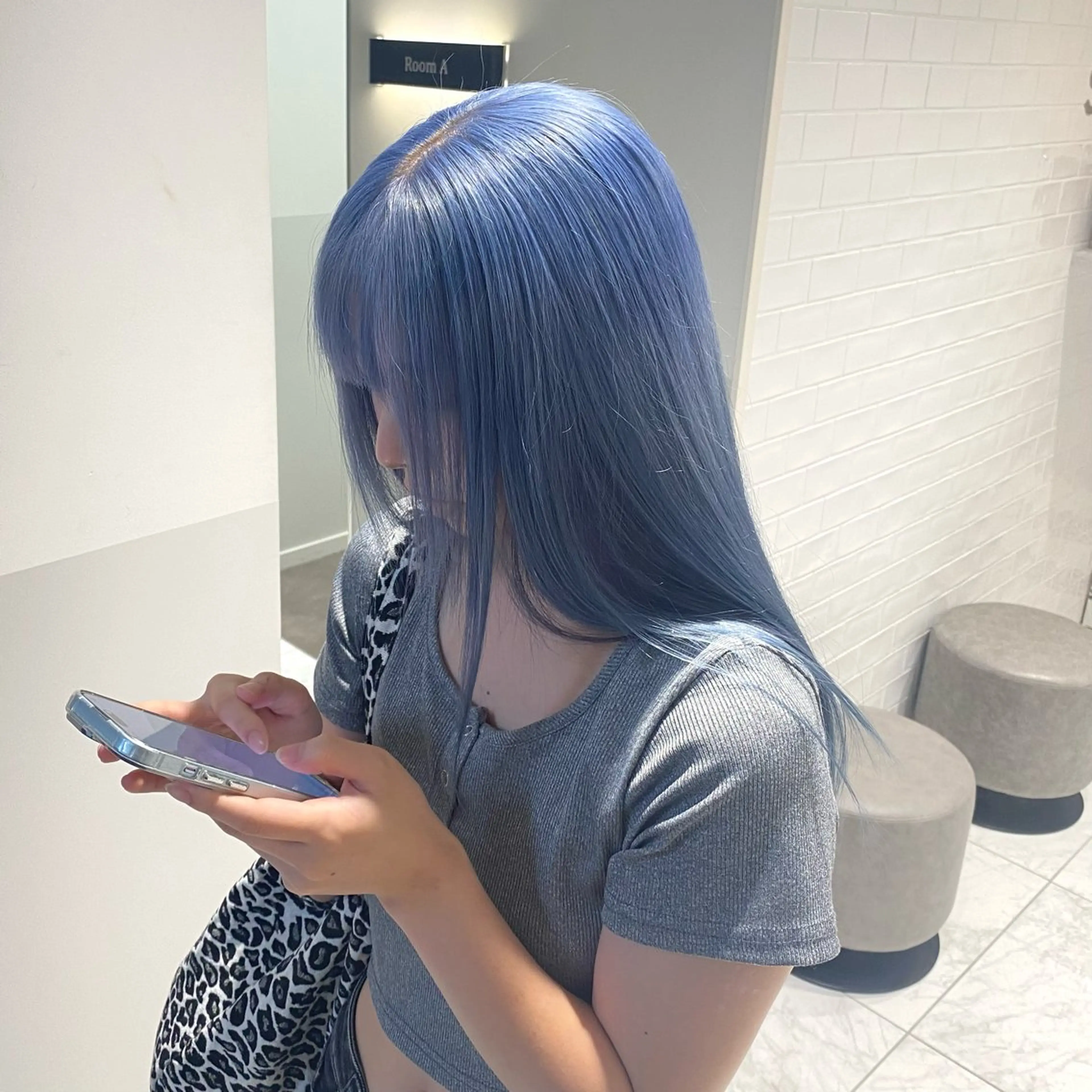 ロング カラー ヘアアレンジ メンズ ヘアカラー トリートメント SALOWIN所属・ハイトーン美容師 MASATOのヘアスタイル