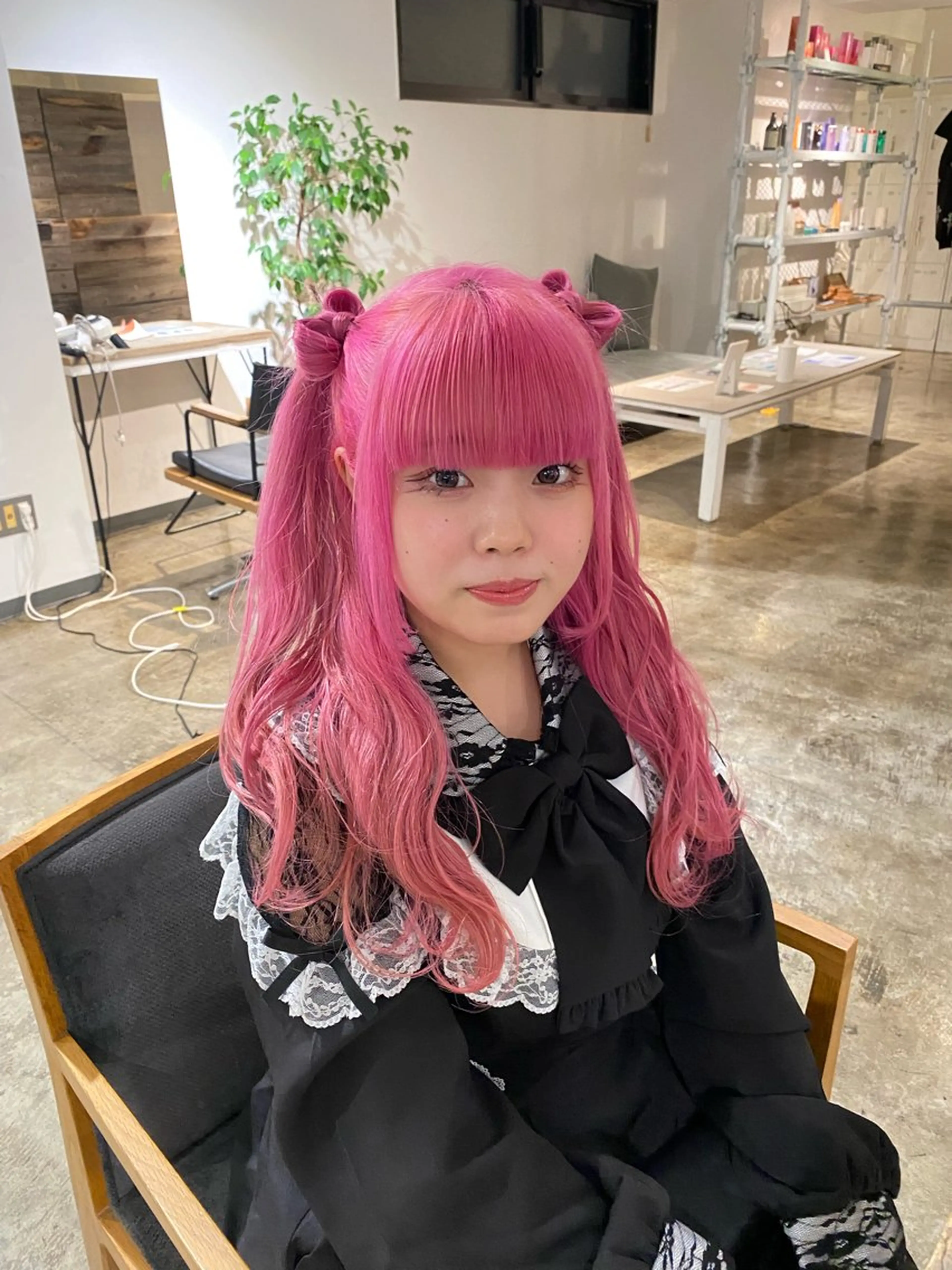 ロング ヘアアレンジ 💫miyu💫デザ インカラー/アレンジのヘアスタイル