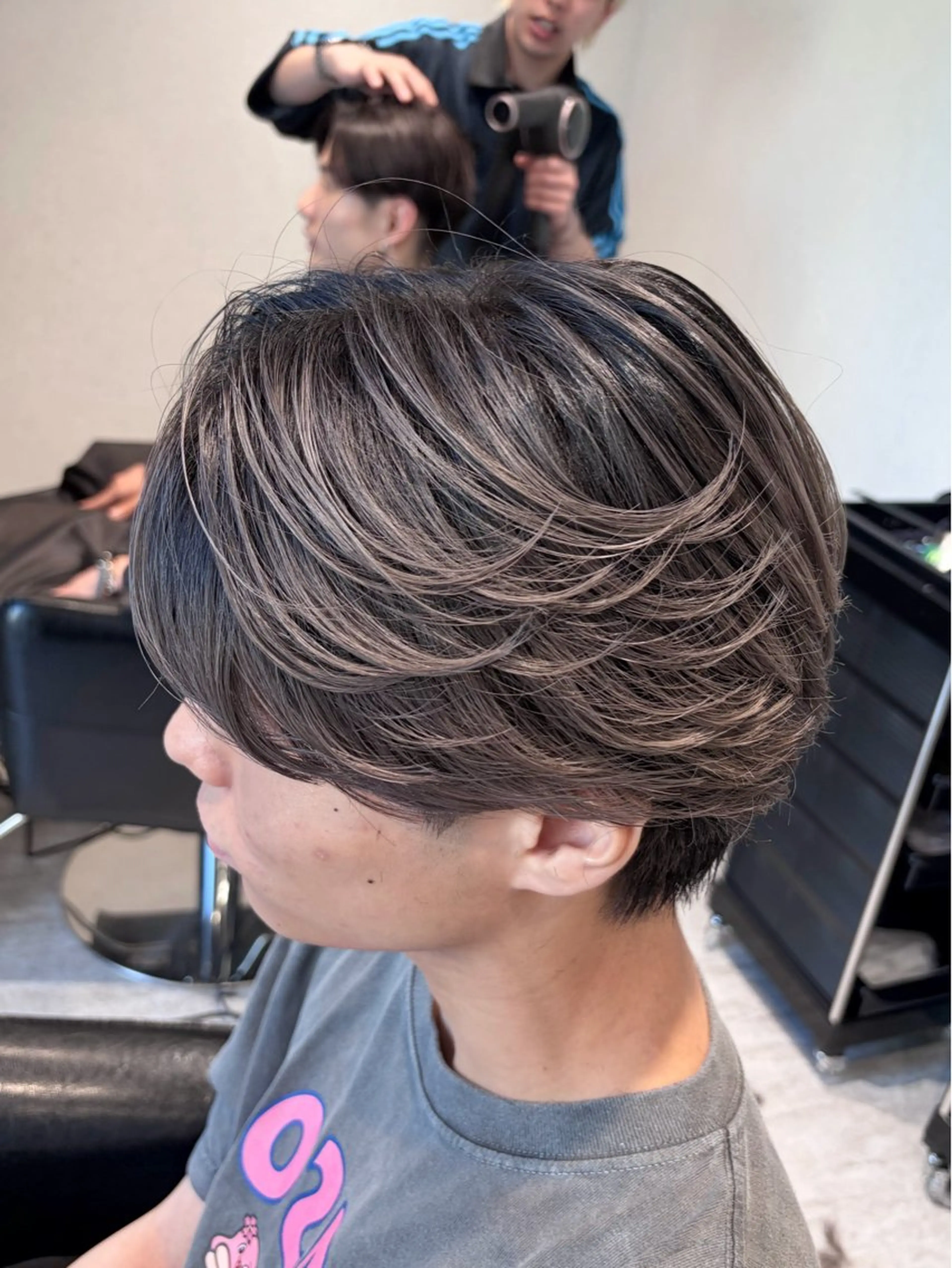 カラー メンズ ヘアカラー トリートメント 🍒KUMAGAI 🍒のヘアスタイル