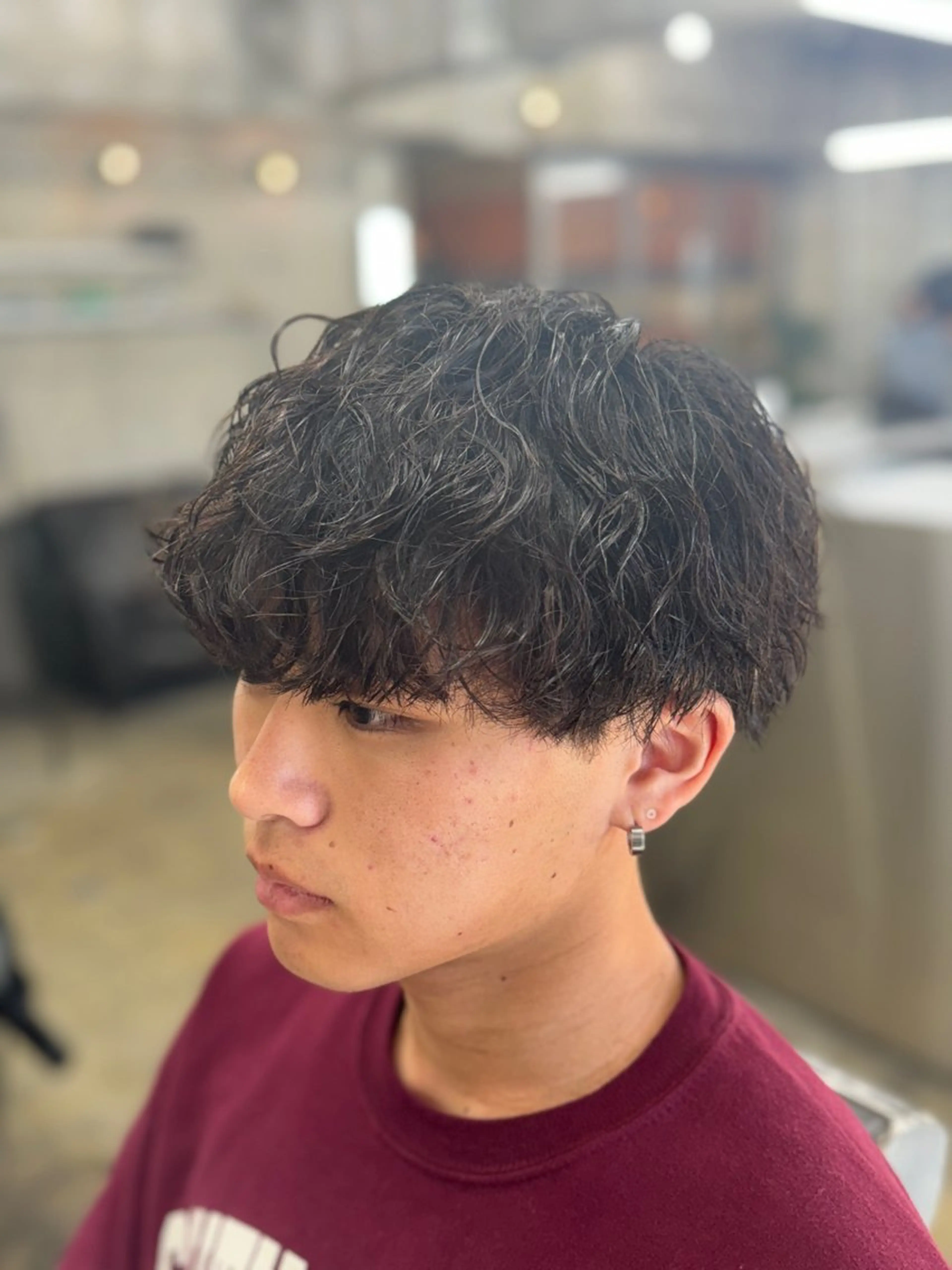 ショート カラー パーマ ヘアアレンジ メンズ メンズ特化酒井翔太 /メンズカット/名駅のヘアスタイル