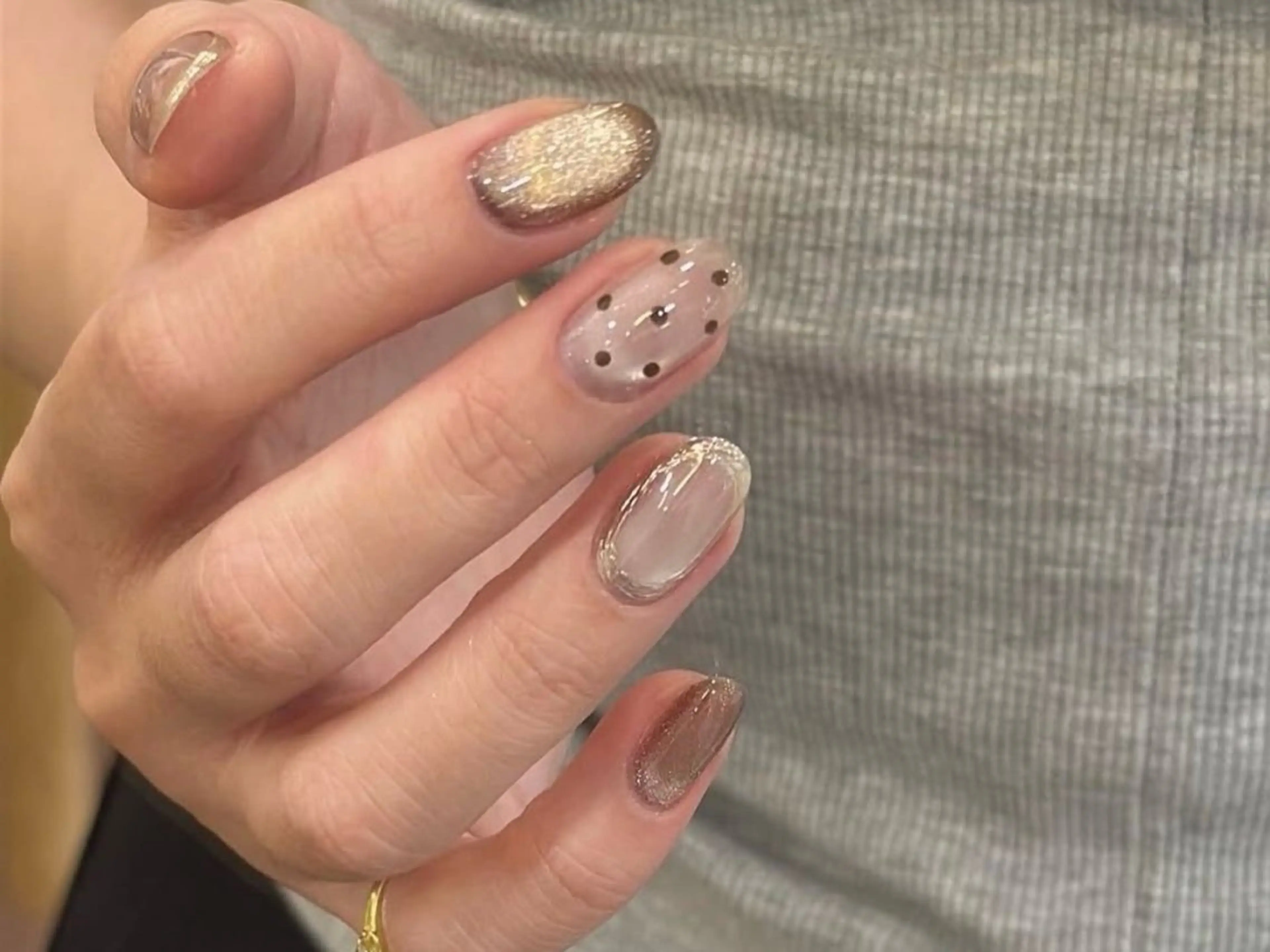 セミロング Atelier nail salonのネイルデザイン