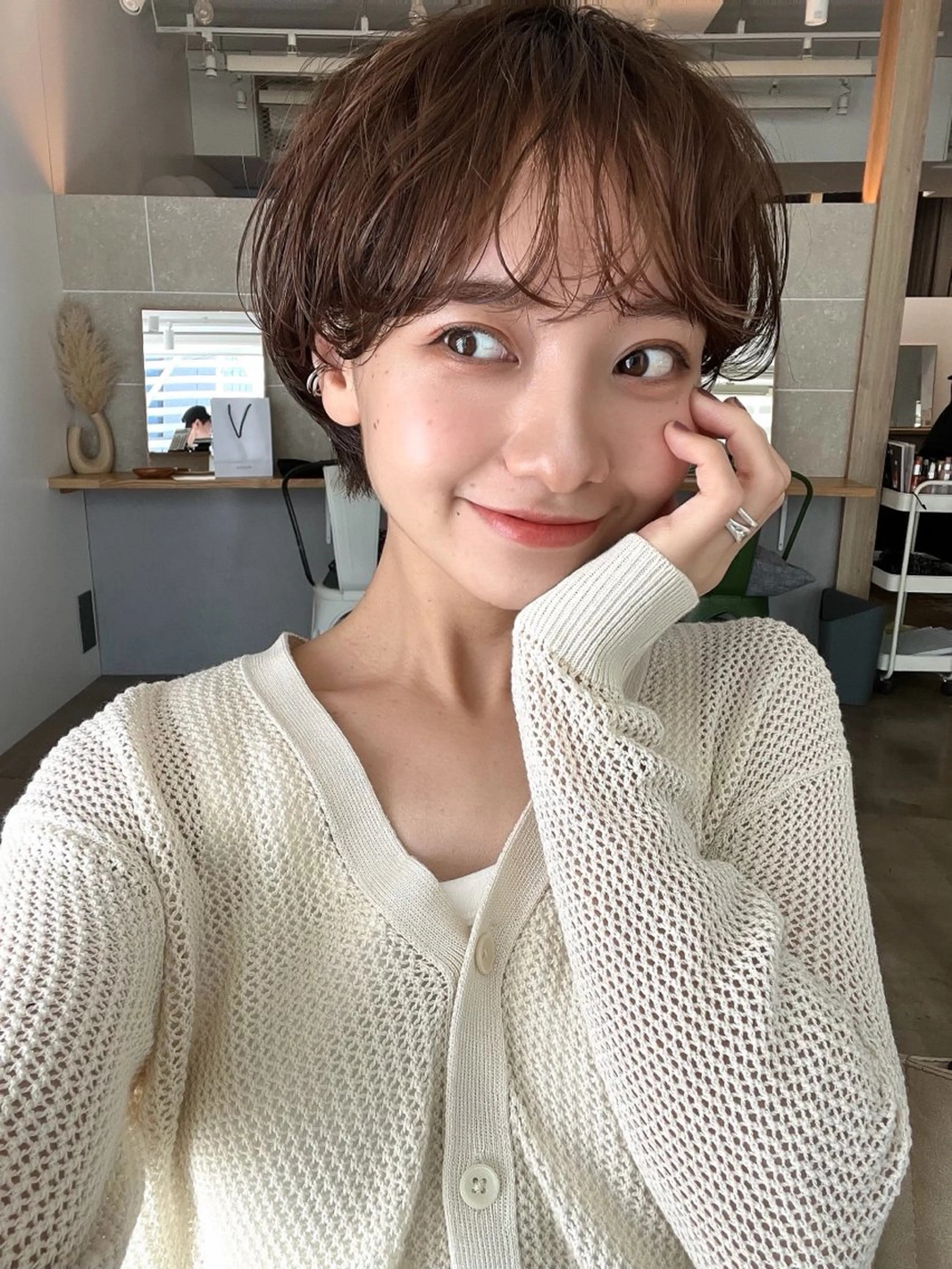ショート パーマ ショートヘア 🌟似合わせショート No.1🌟ホノのヘアスタイル