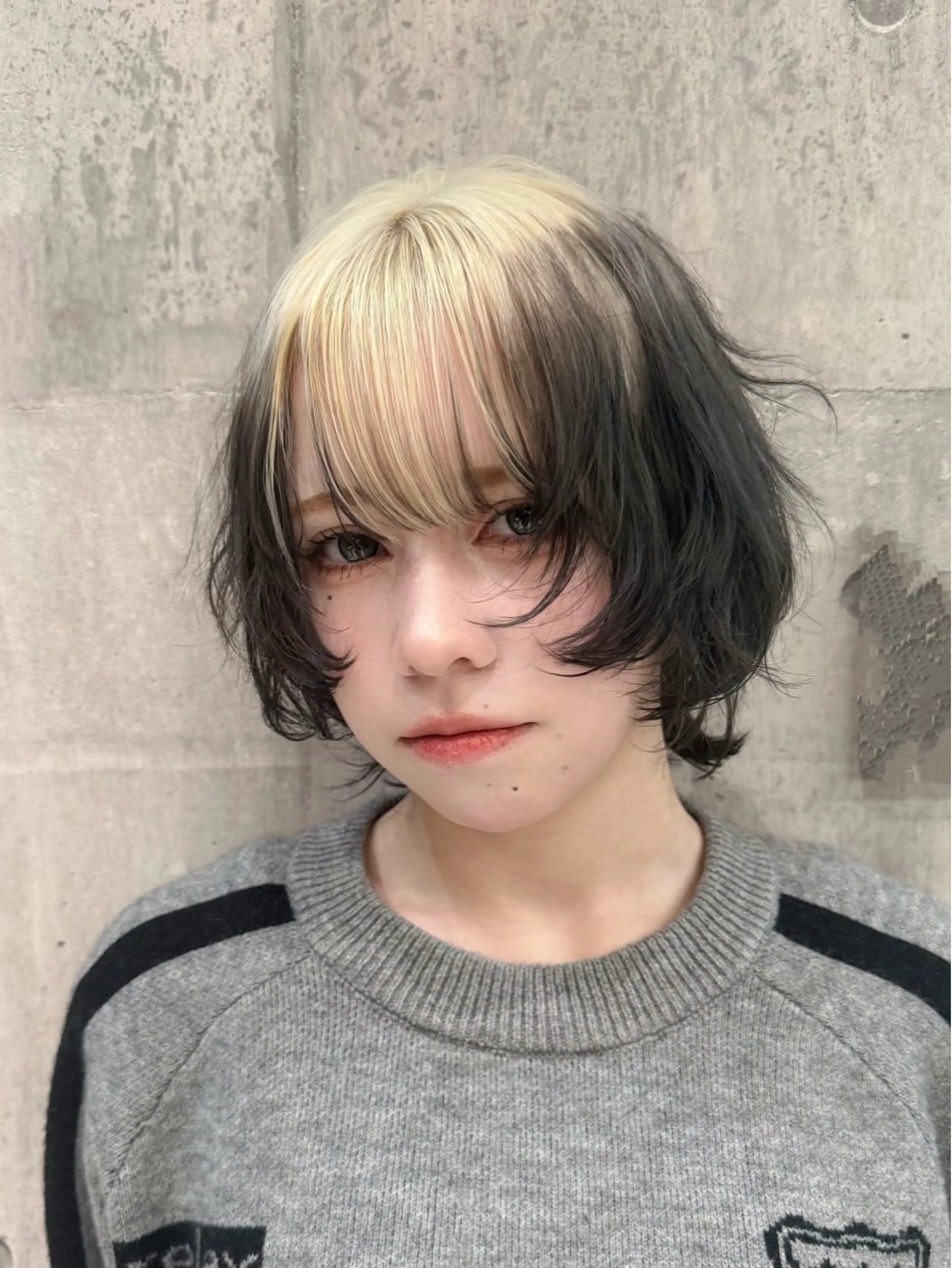 【🎨デザインカラー🎨】デザインダブルカラー✖️補修トリートメントの写真