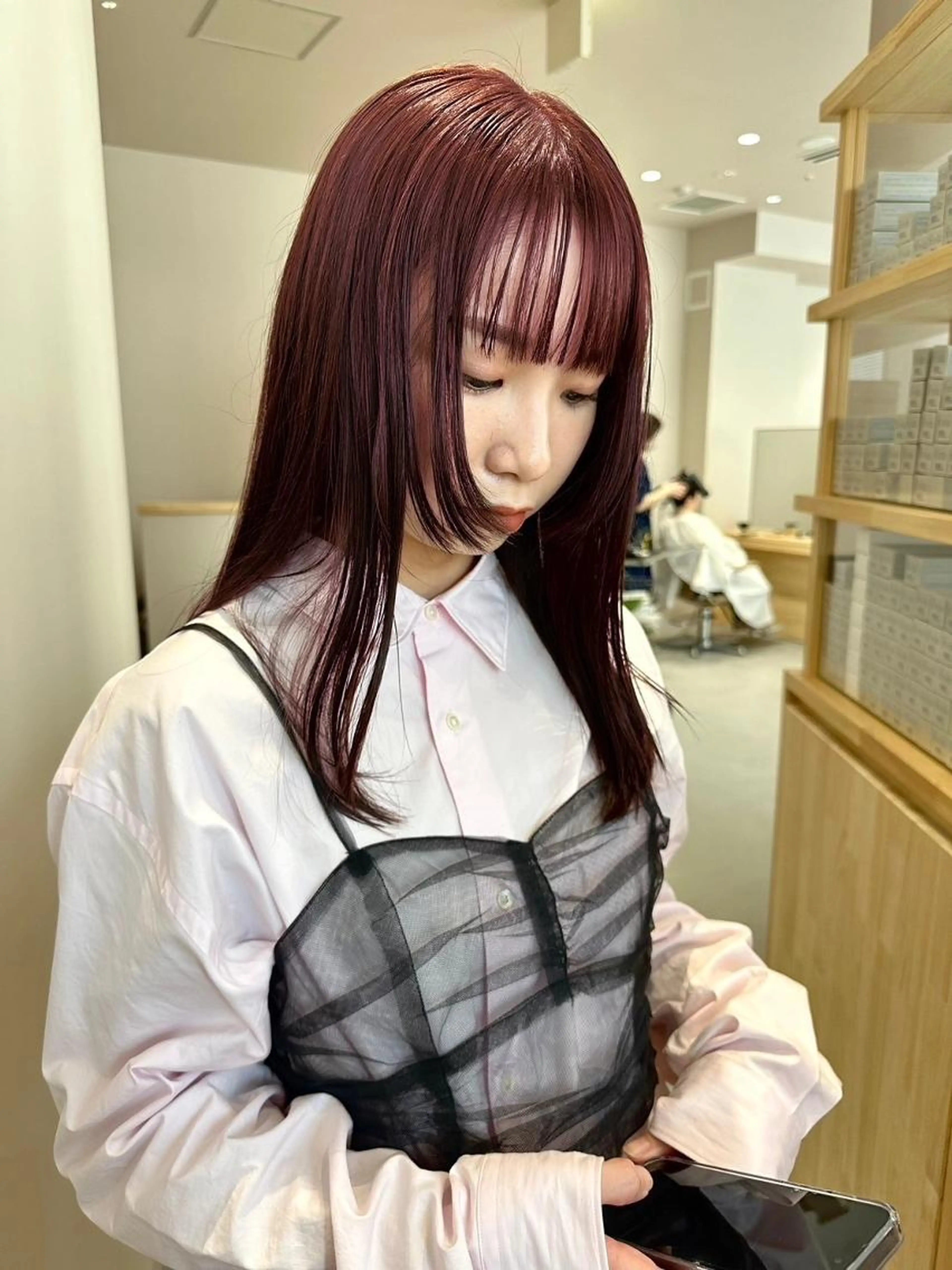 【モニター価格🌸】透明感カラー＋3stepトリートメント¥4650【新規】9300→4650円の写真