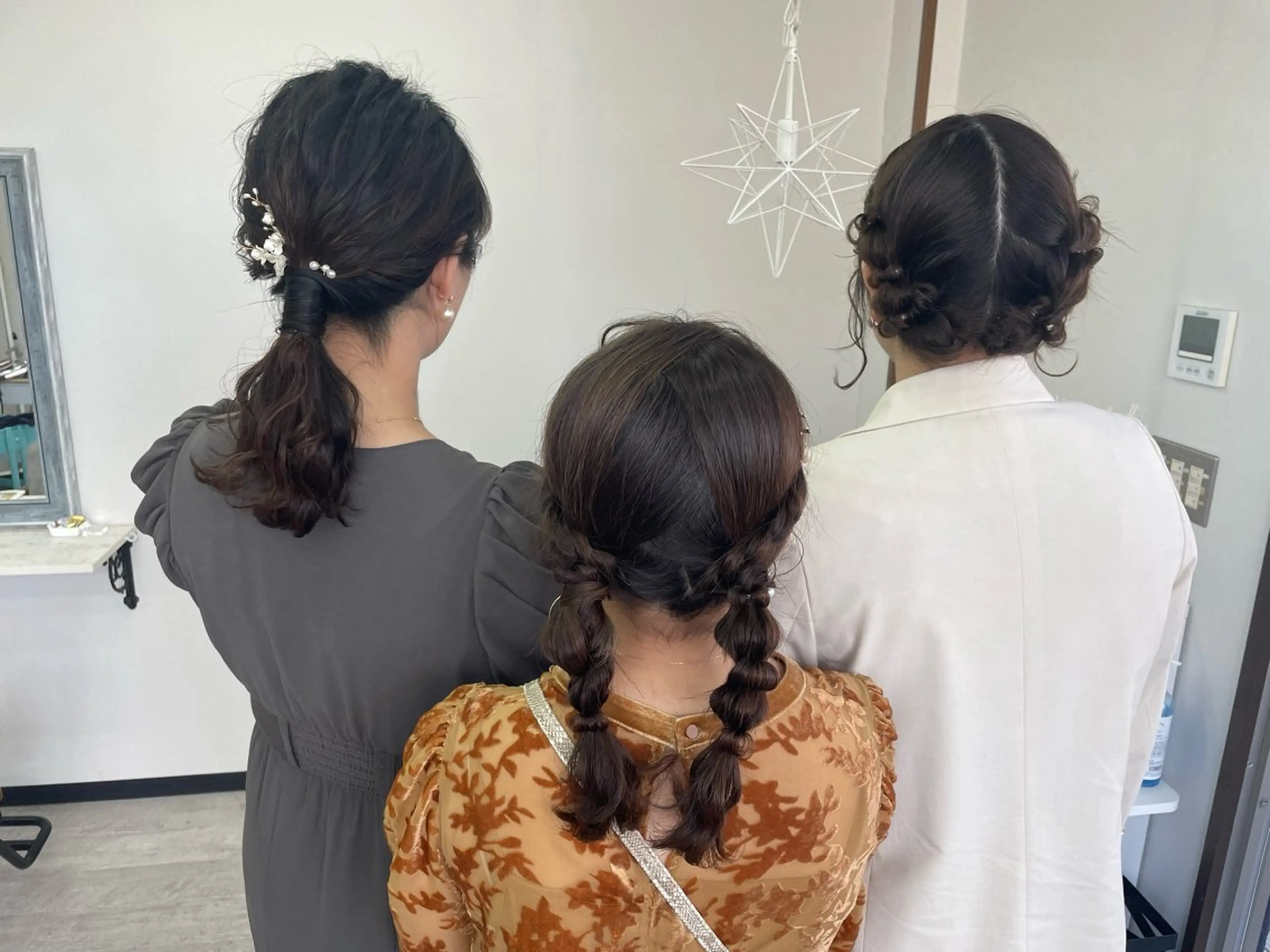 ヘアアレンジ オノ アカネのヘアスタイル