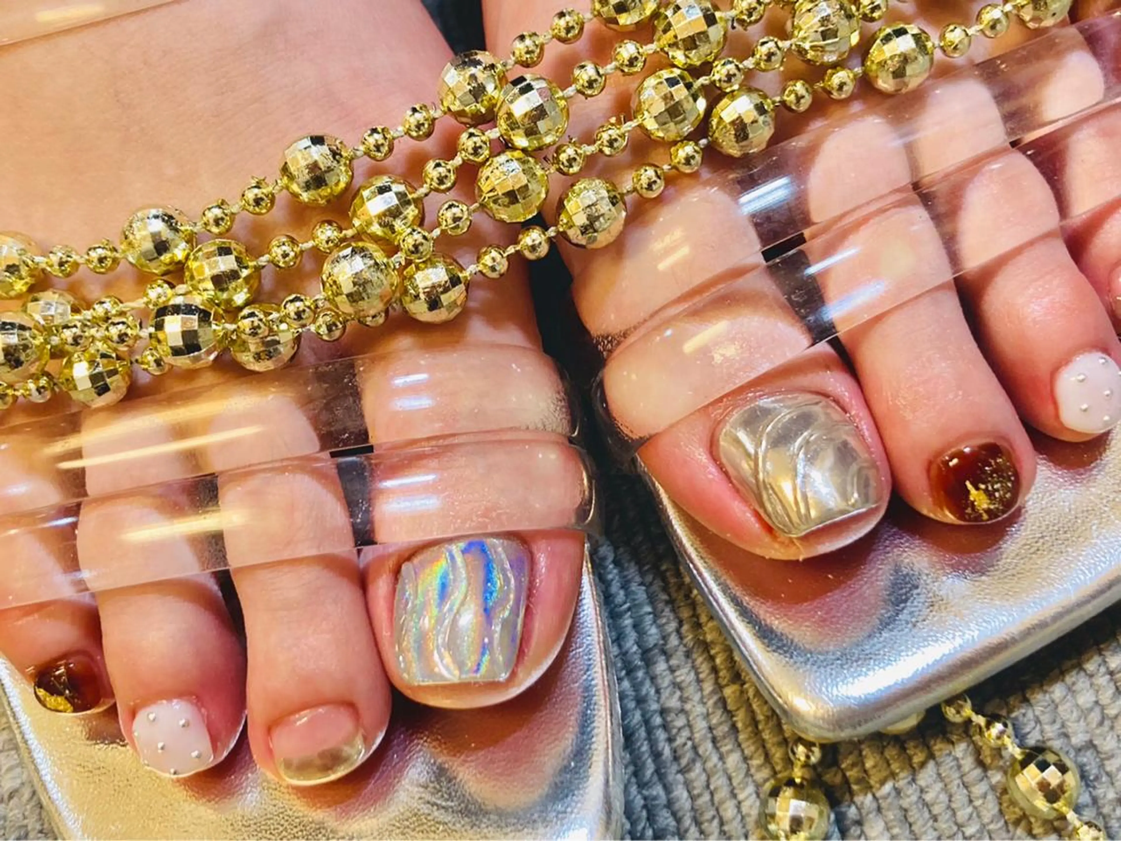 ネイル 🤎🧸 Aya 🧸🤎のネイルデザイン