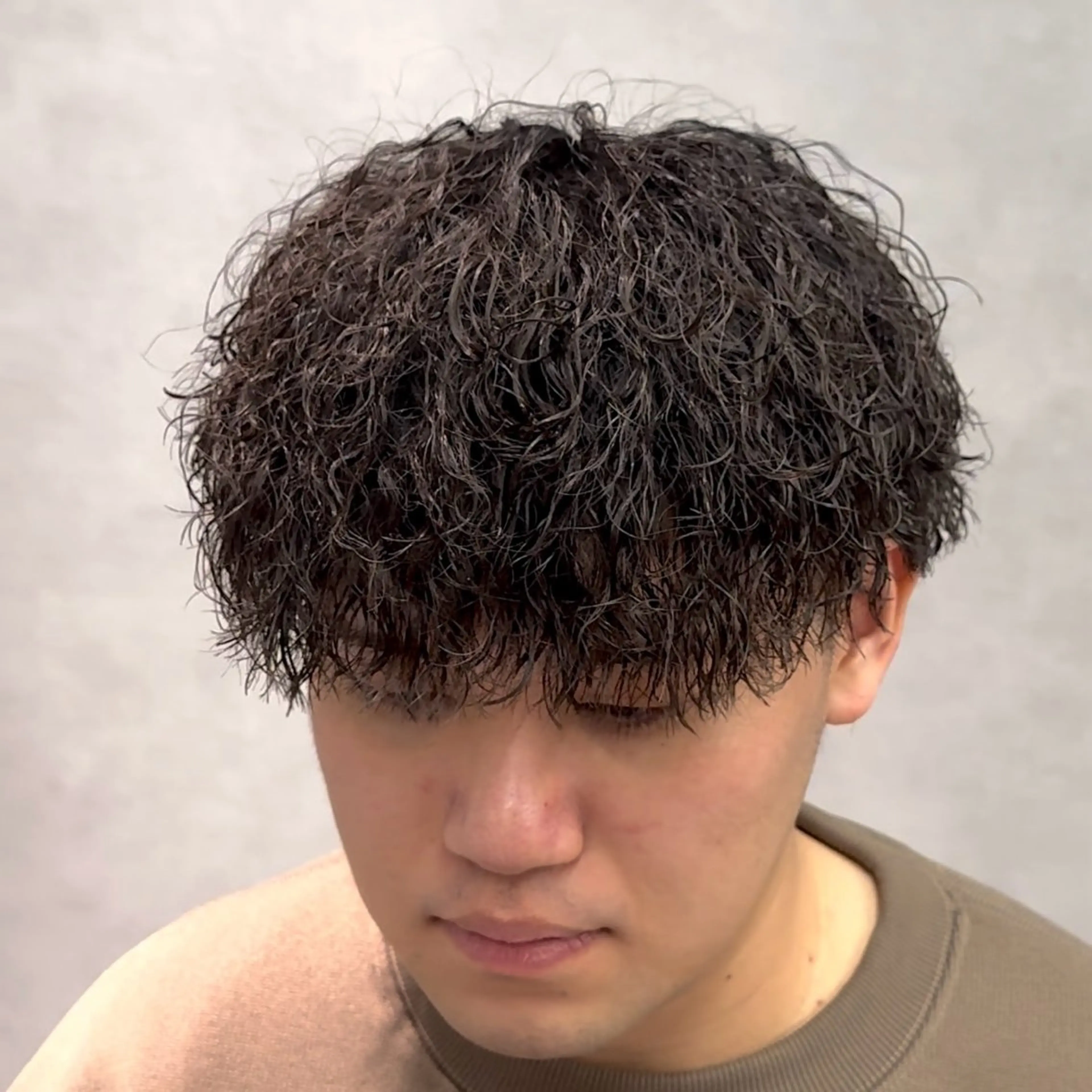 パーマ パーマ カンダ ケイタのヘアスタイル