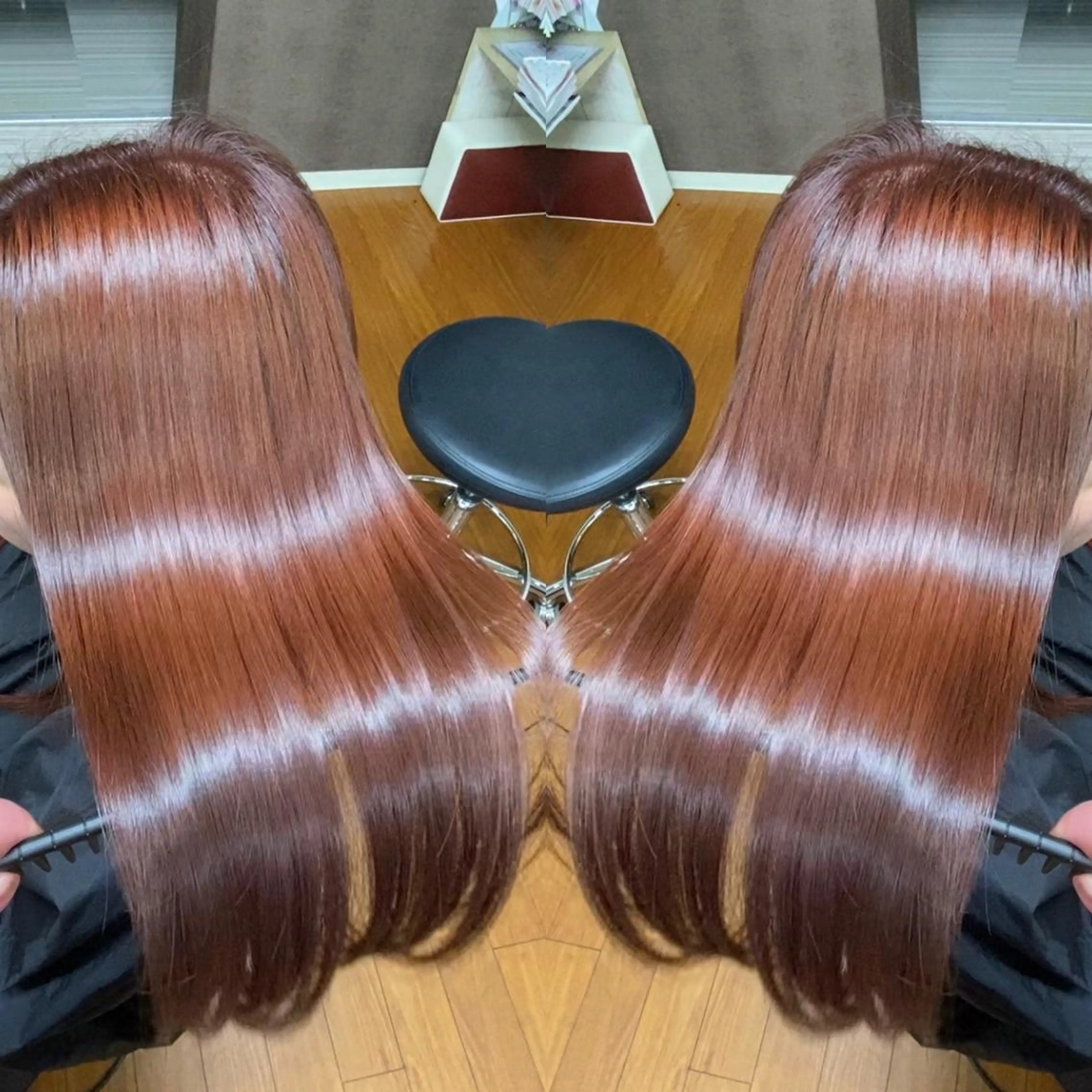 カット＋カラー＋次世代型髪質改善の写真