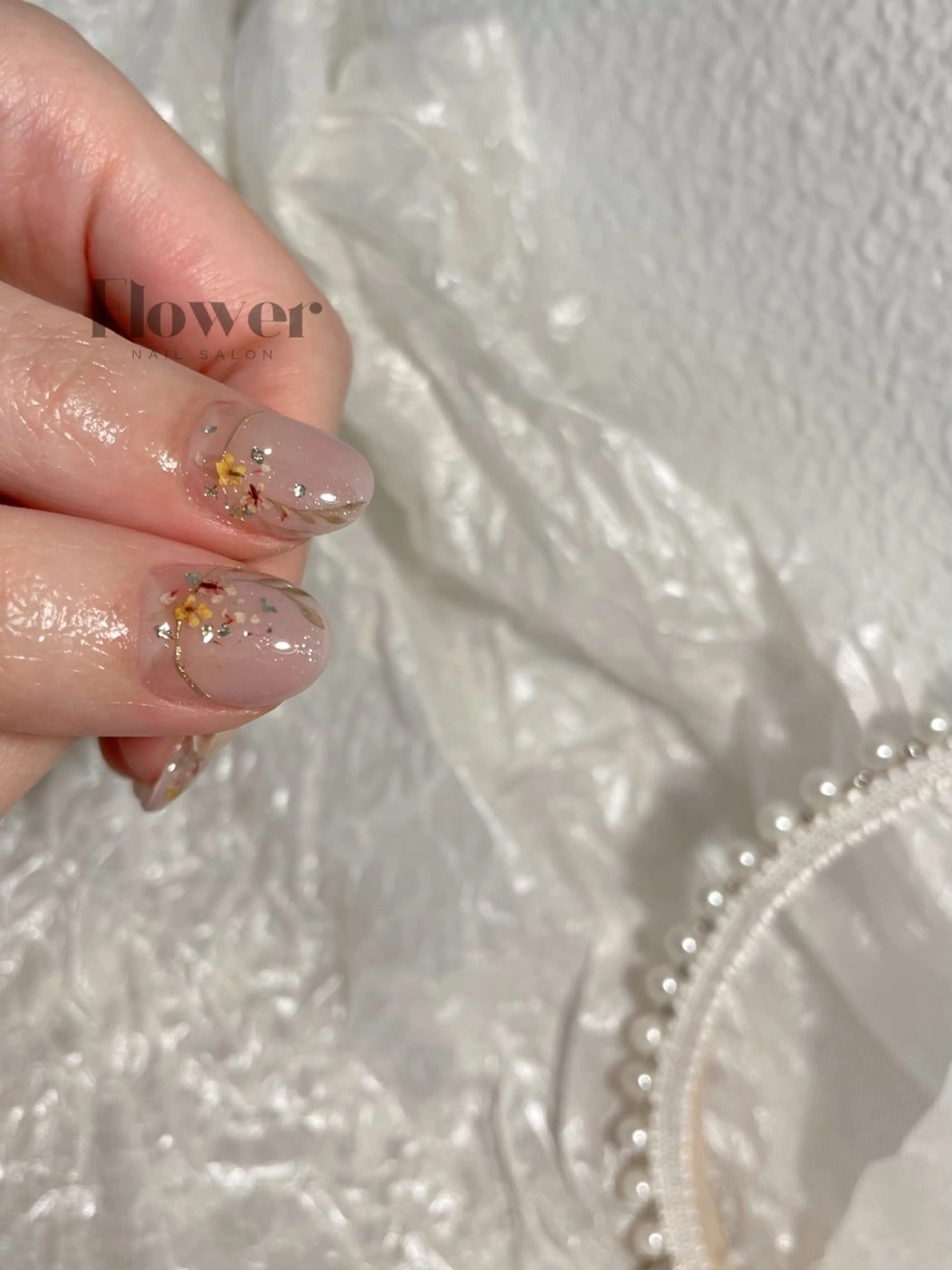 ネイル ハンドネイル Flower nailのネイルデザイン