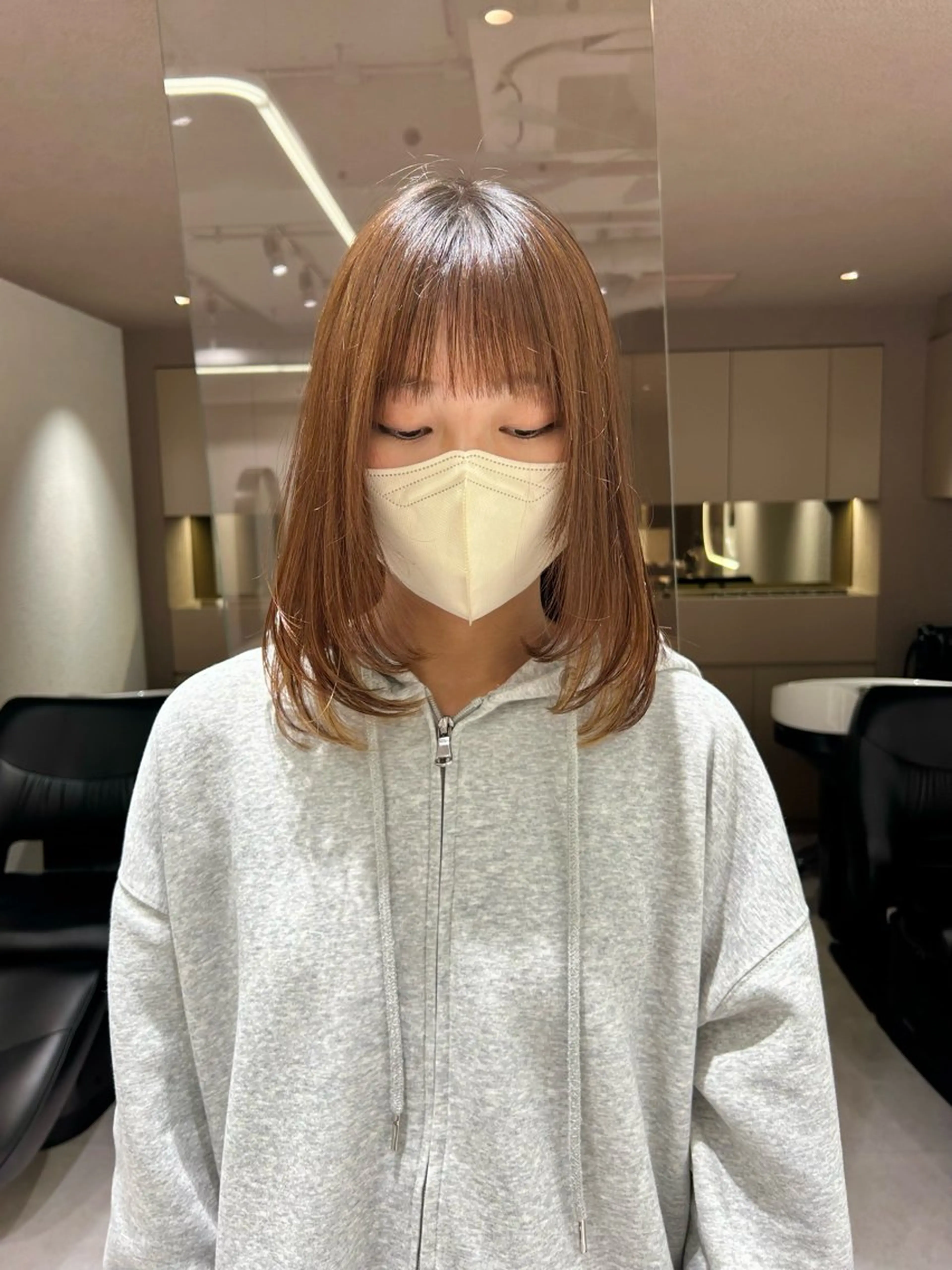ミディアム カラー 🎀髪質改善🎀 恵比寿/sayuのヘアスタイル