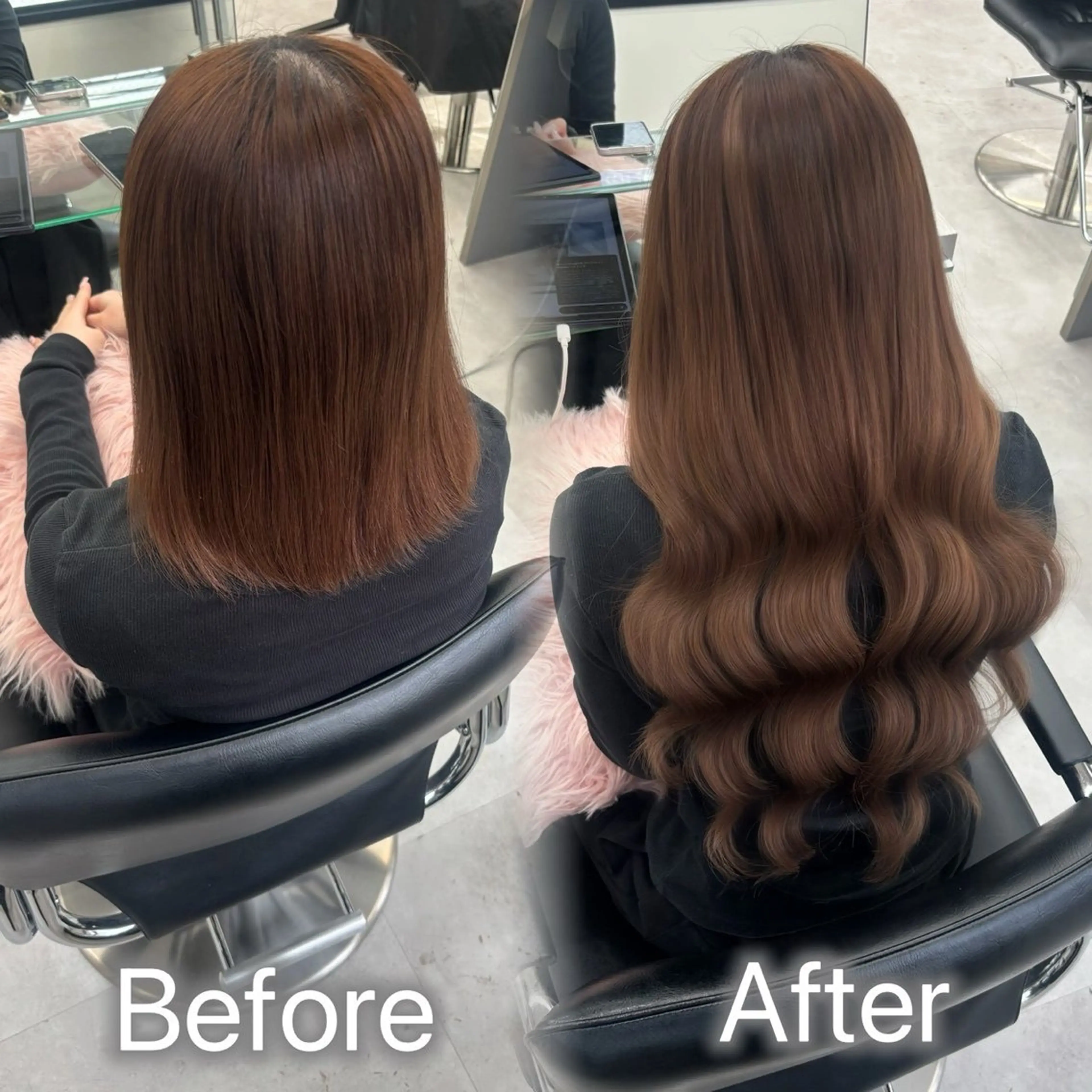 ミディアム 横浜　アレンジ💫／ エクステ🎀／ルナのヘアスタイル