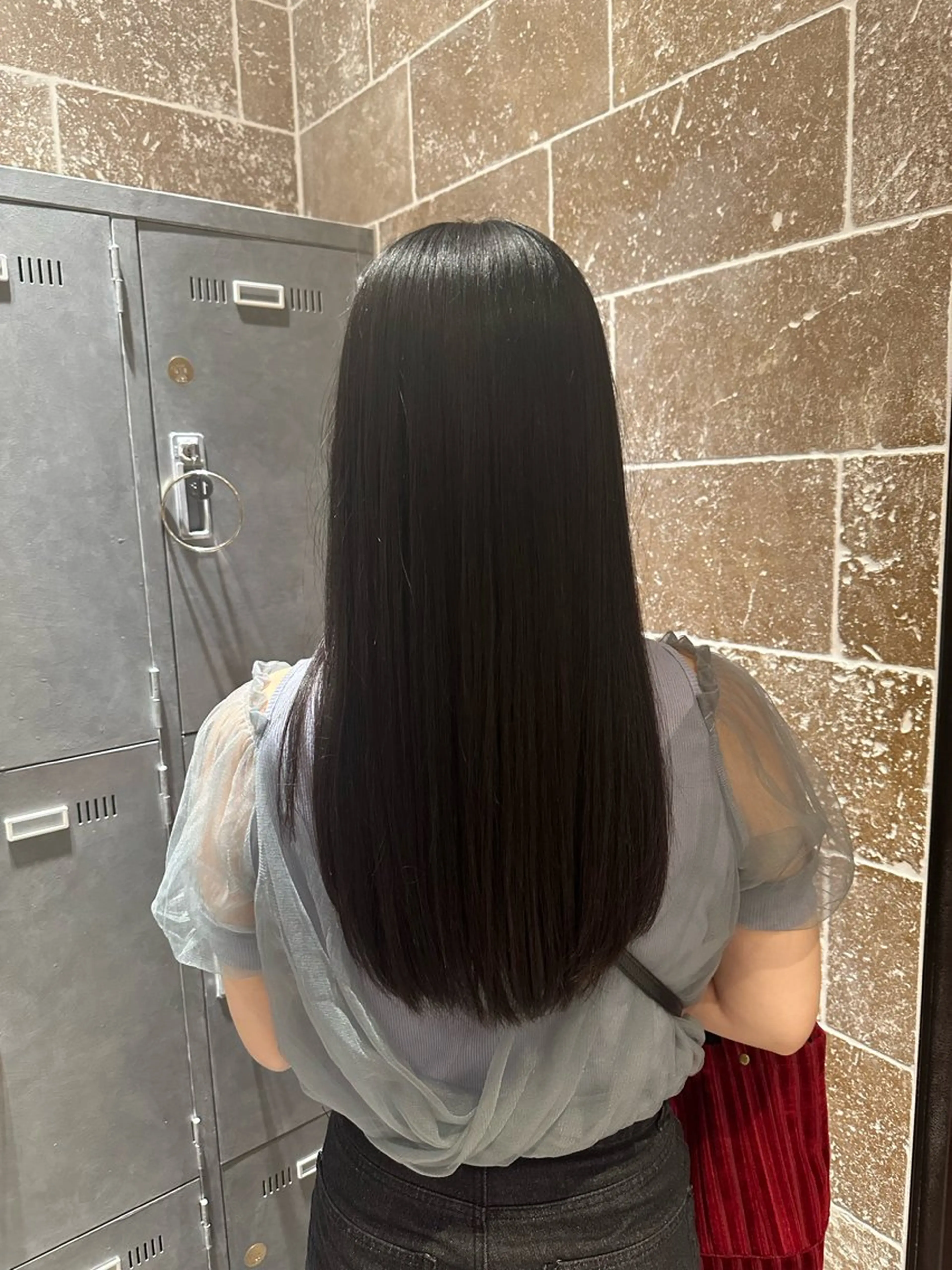 ロング MINX竹内杏奈 /縮毛矯正/レイヤーのヘアスタイル