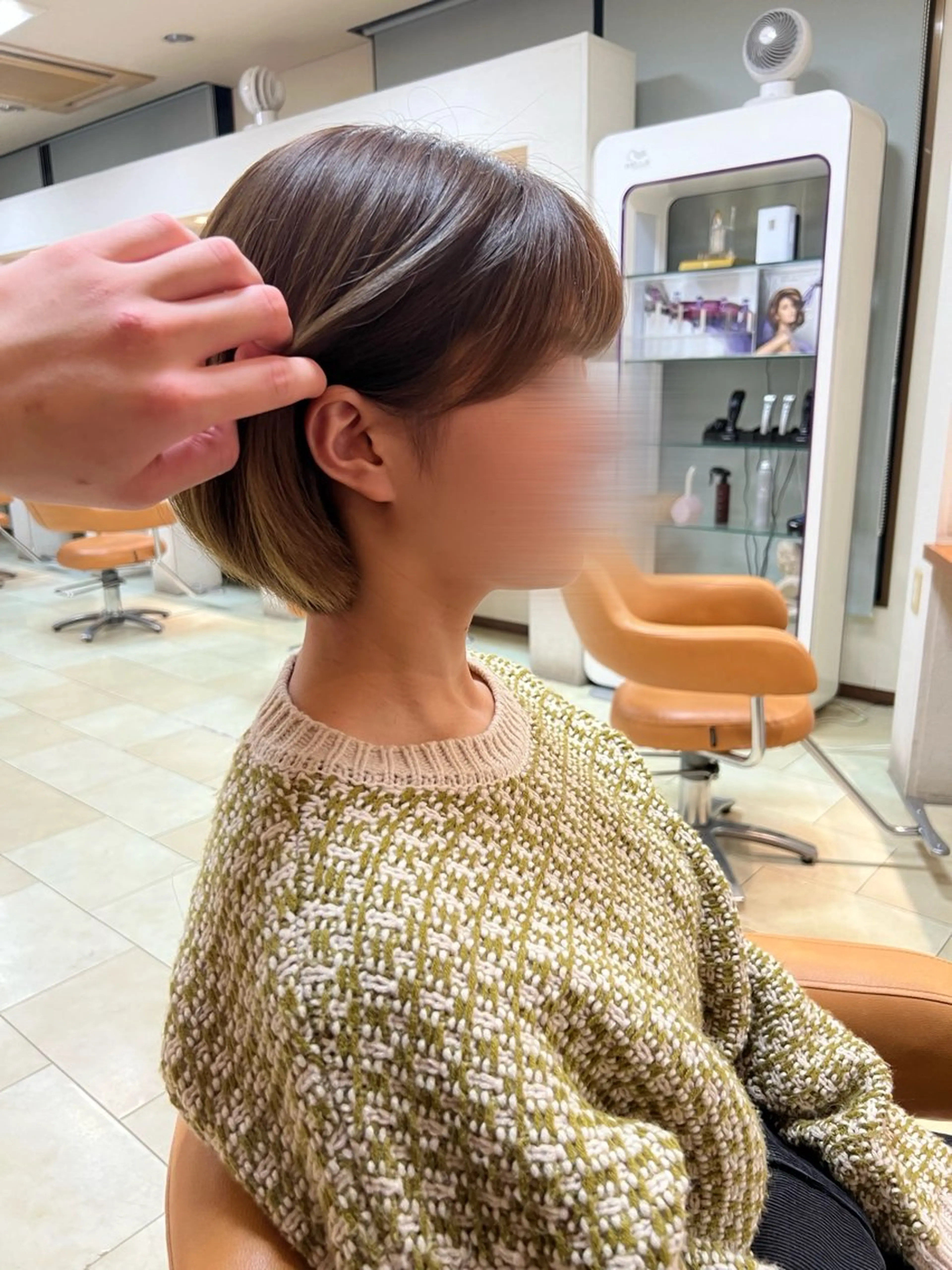 ショート ボブ カット 吉澤大和 カット/カラーのヘアスタイル