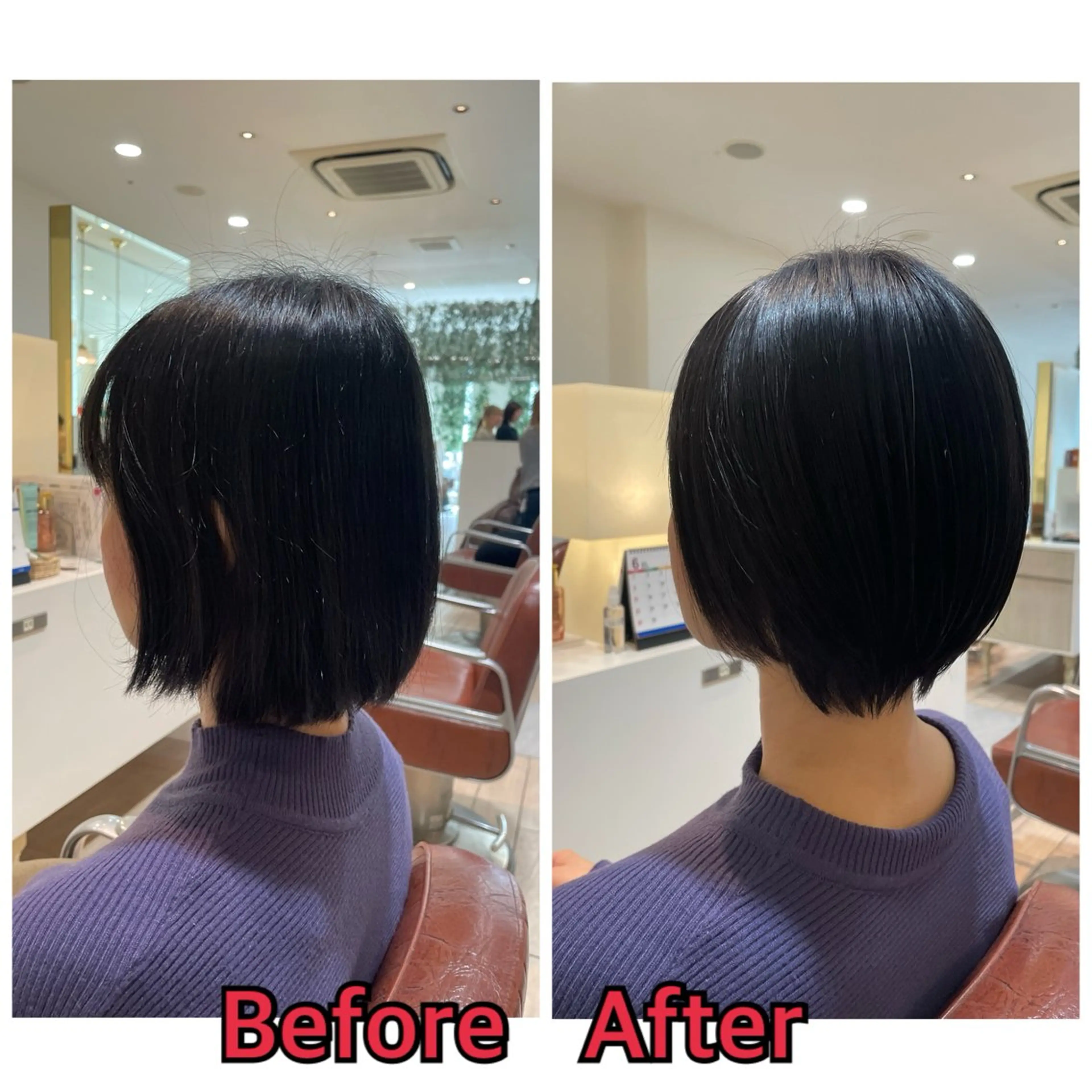 ショート 平 真亜里のヘアスタイル