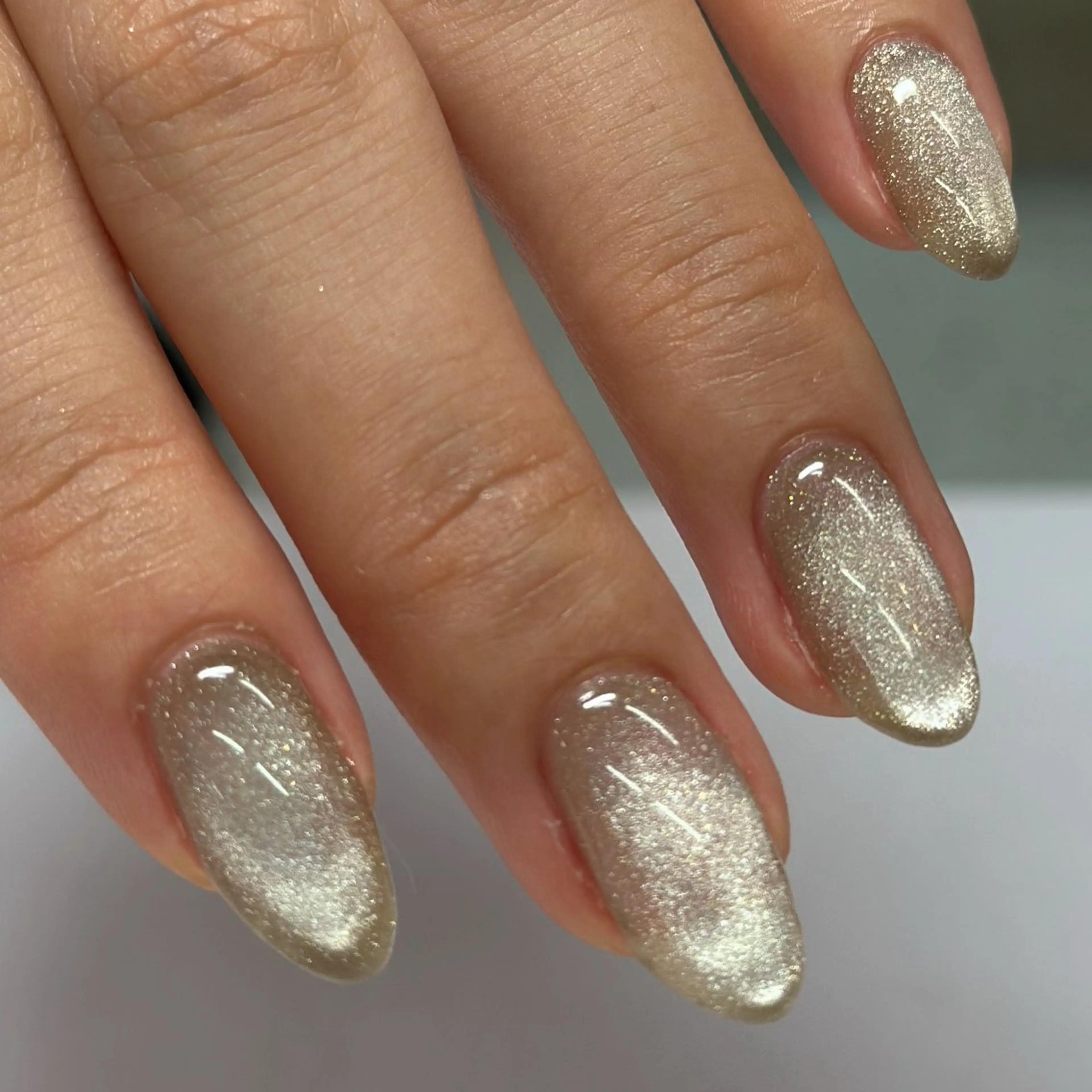 ネイル キラキラネイル マグネットネイル Maaya nail🫧のネイルデザイン