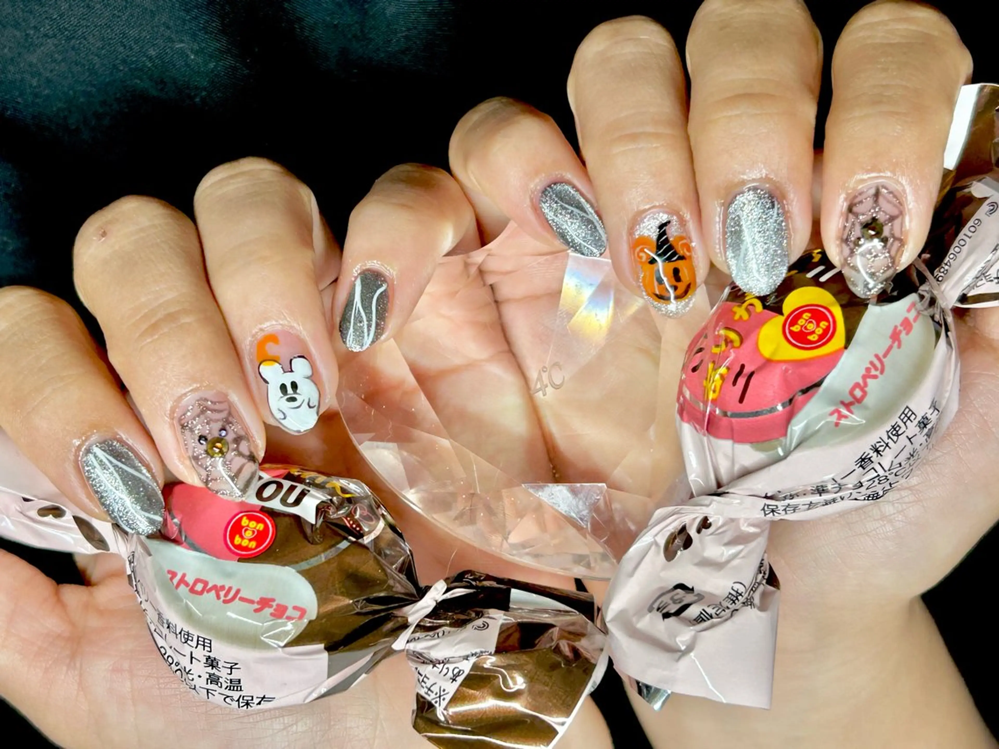 ネイル ハロウィン 完全個室salon k.nailのネイルデザイン