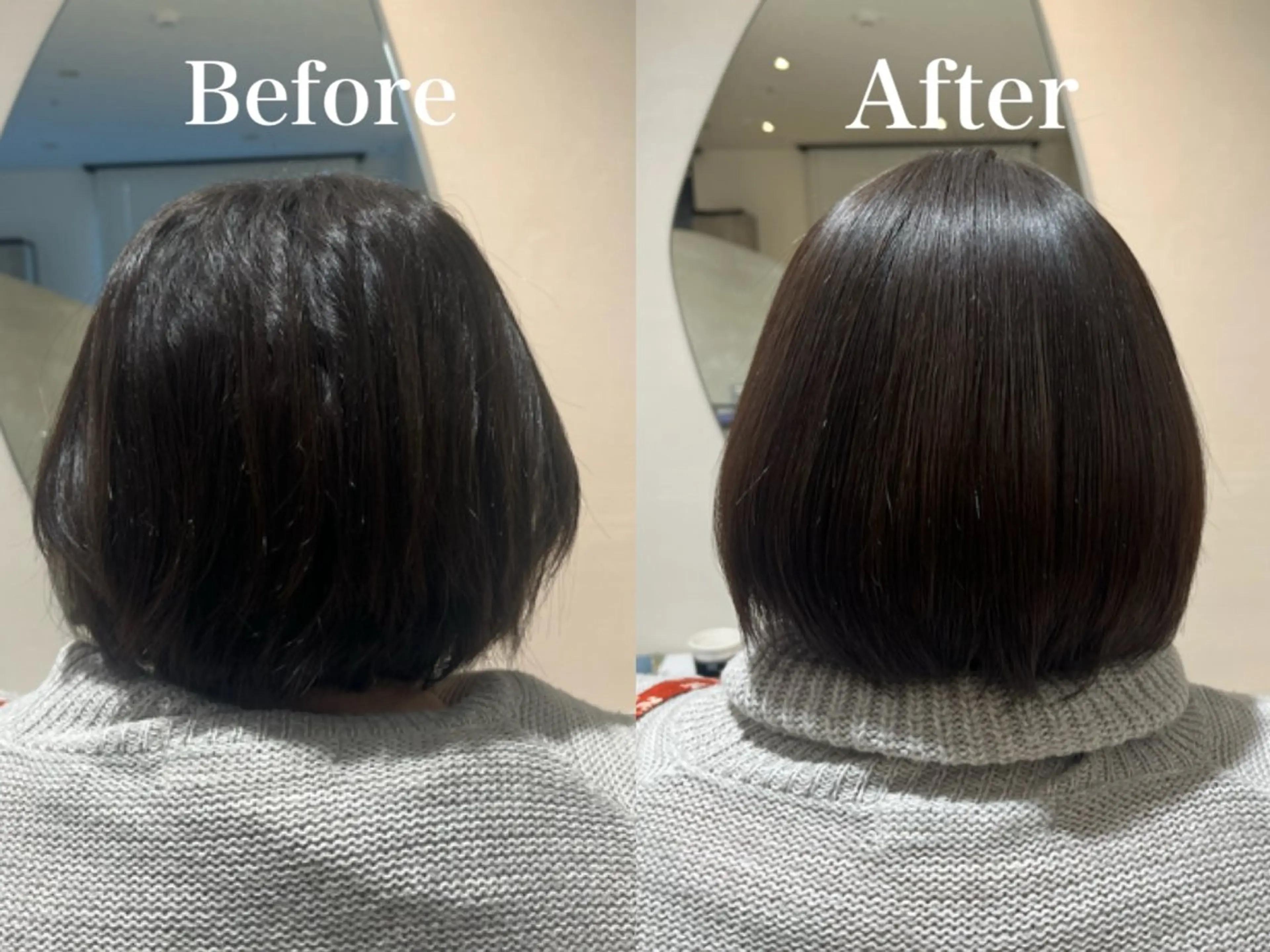 ショート パーマ 縮毛矯正 🫧美髪縮毛矯正🫧 Haruのヘアスタイル