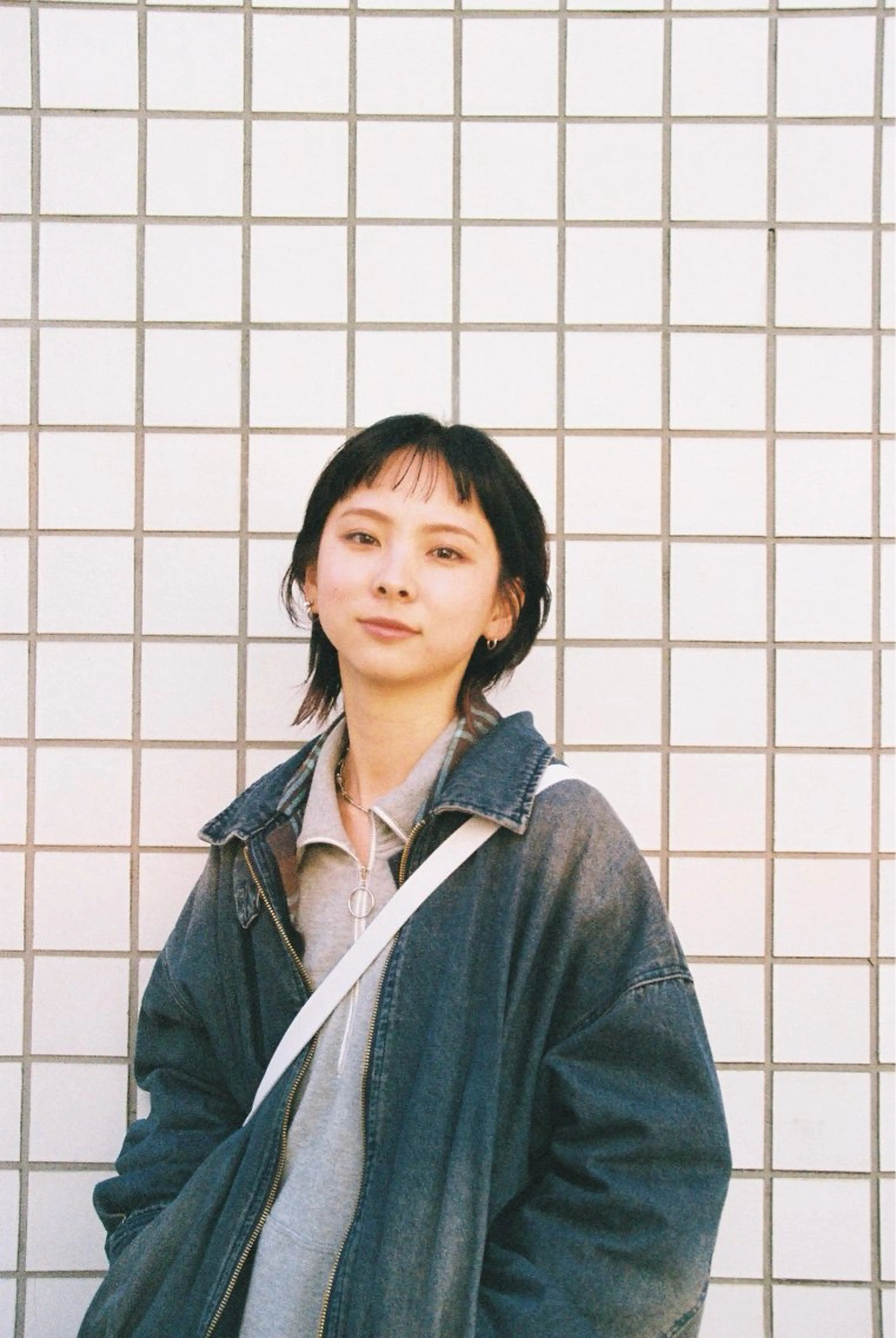 ショート カラー 似合わせカット /パーマ岡本淳平のヘアスタイル