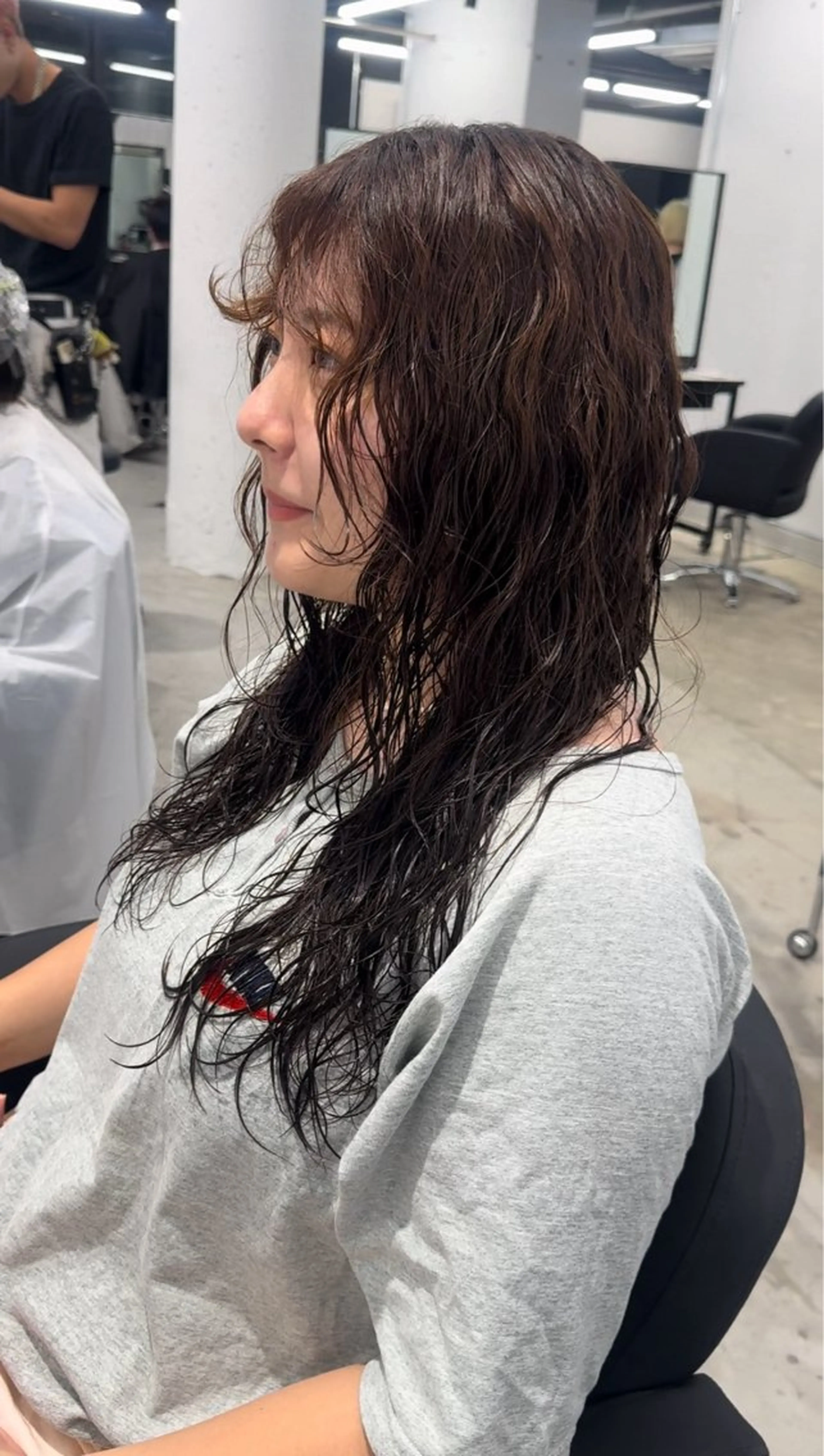 ミディアム パーマ Pia/KIRIA /福岡美容室のヘアスタイル