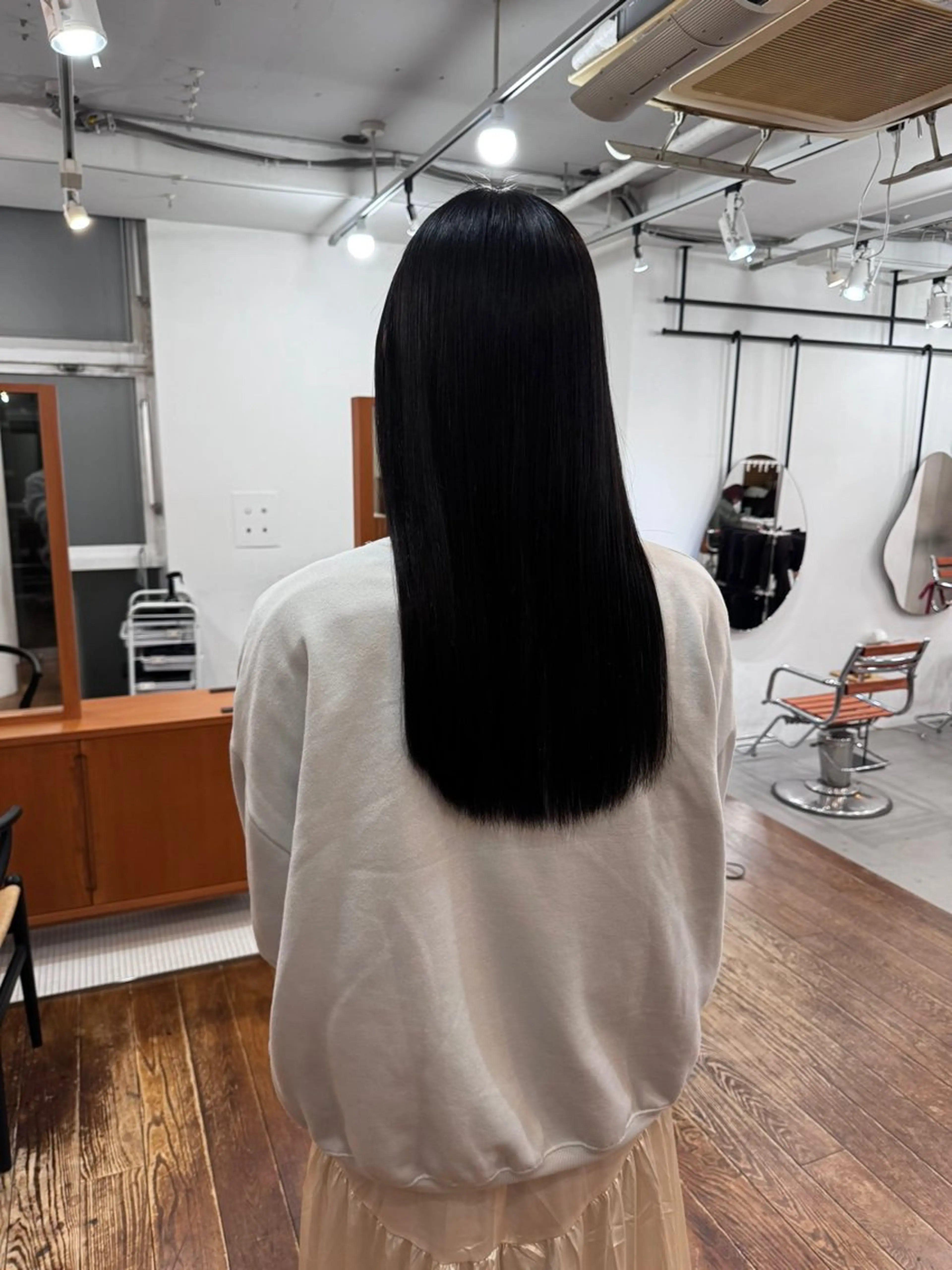 ロング 縮毛矯正 トリートメント ito suzuco @suc__asのヘアスタイル