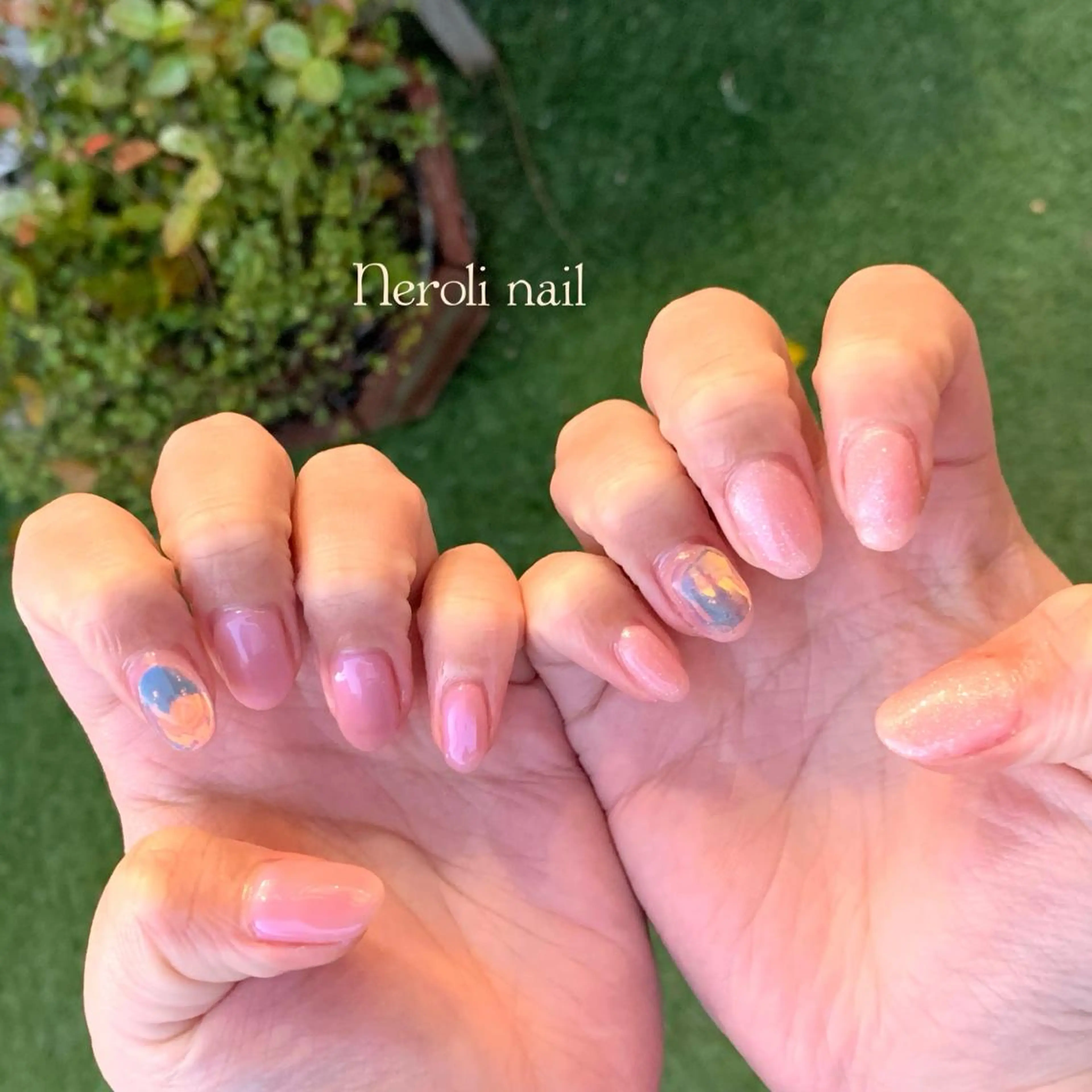 ミディアム ネイル Neroli nailのネイルデザイン