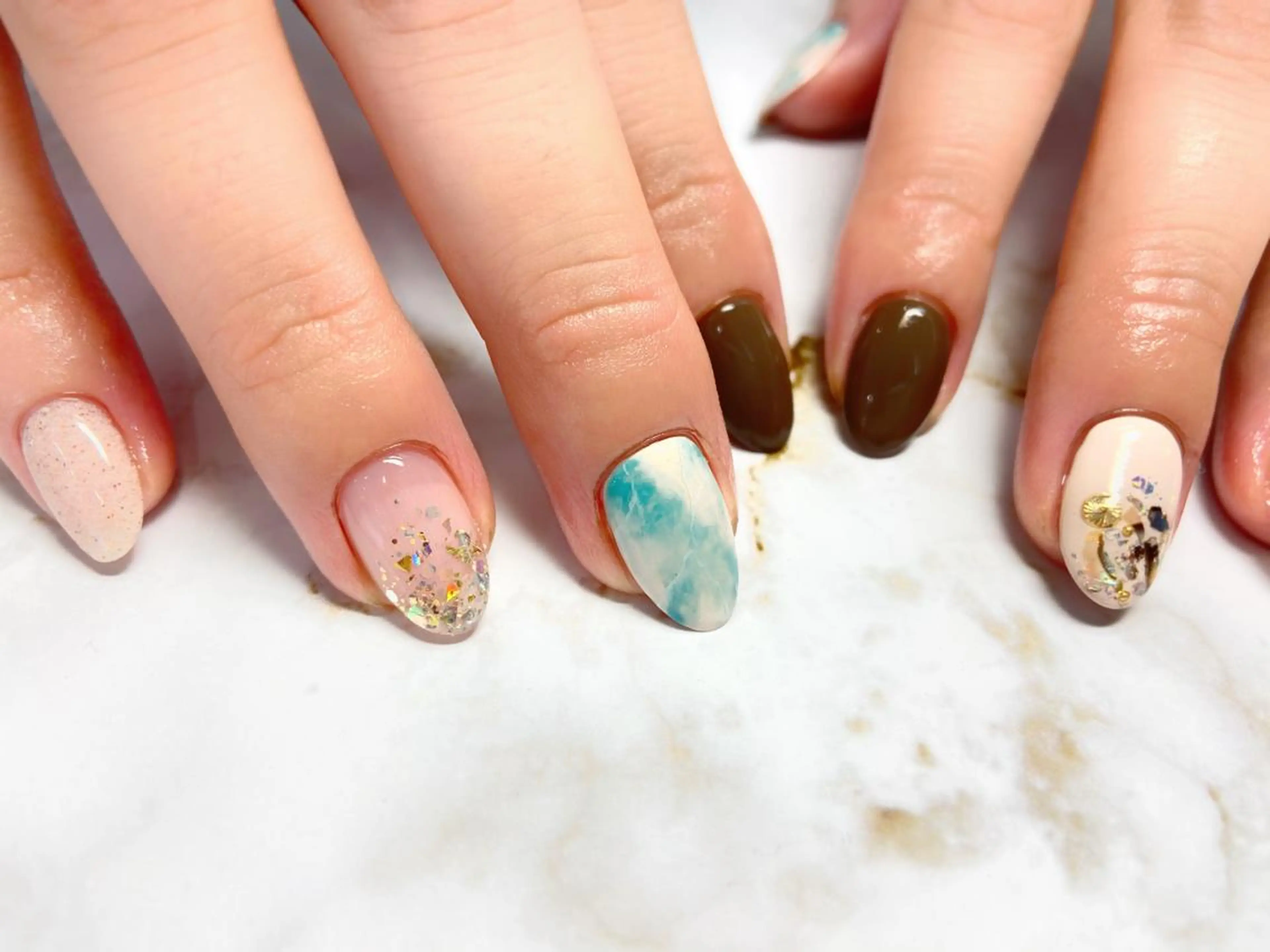 ネイル 【DELICAT】 溝の口店　KUMIのネイルデザイン