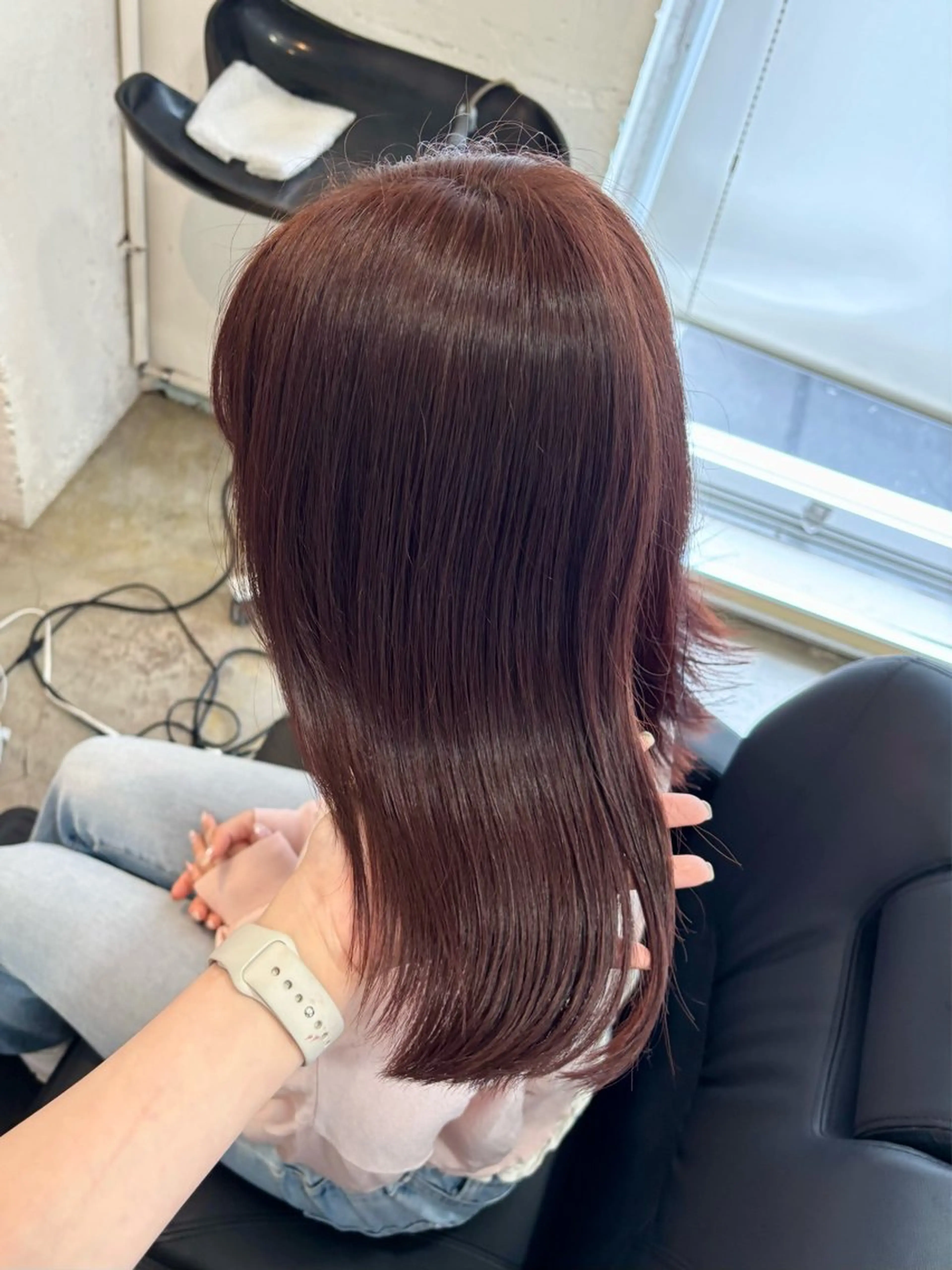 カラー ブリーチ ブラウンカラー ダブルカラー ブリーチなしカラー ピンクカラー Liike所属・🎀透明感カラー🎀 Yurinoのヘアスタイル