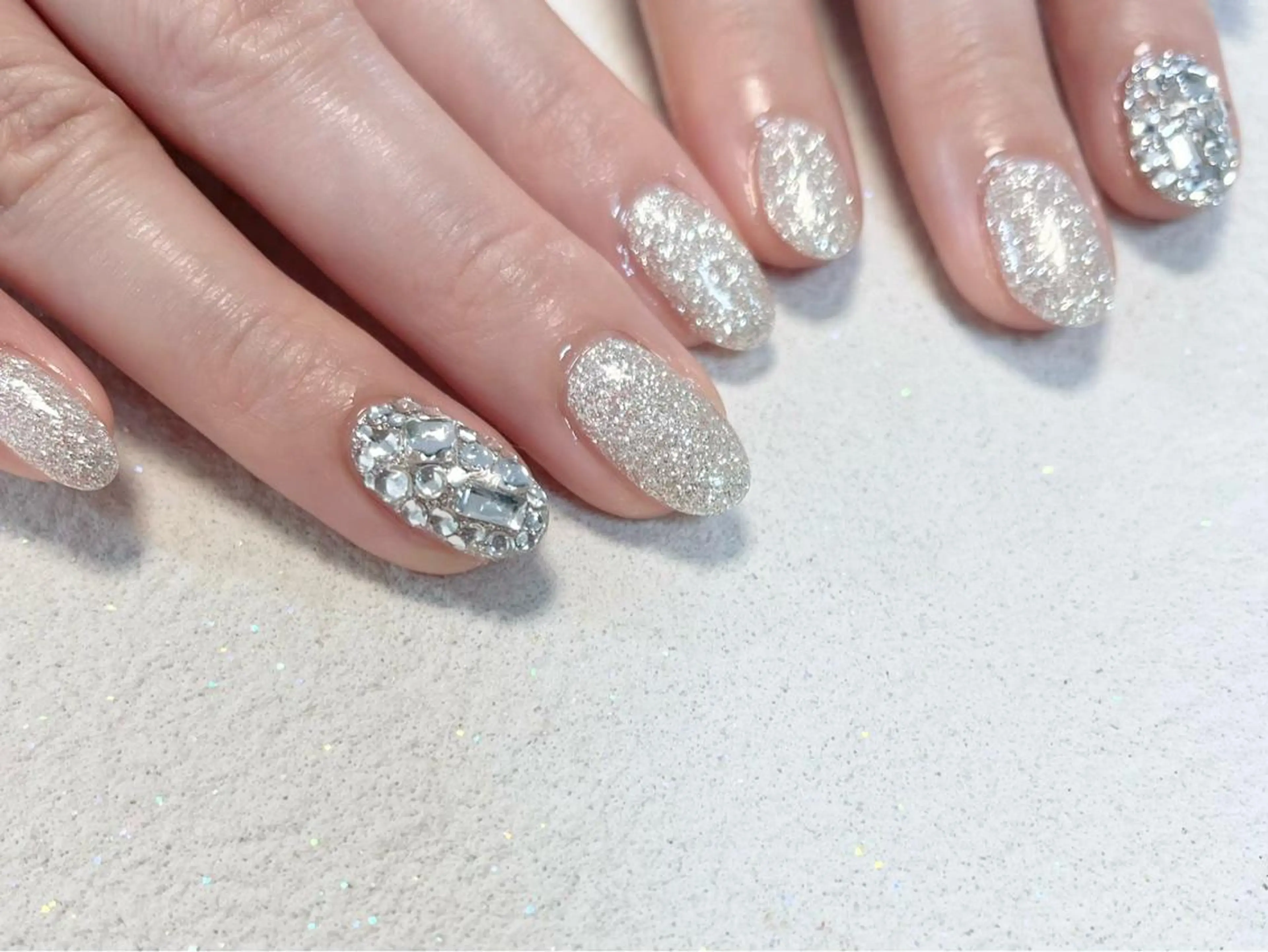 ご新規様限定❣️定額ネイルコースA💅オフなし・ドライケア込みの写真