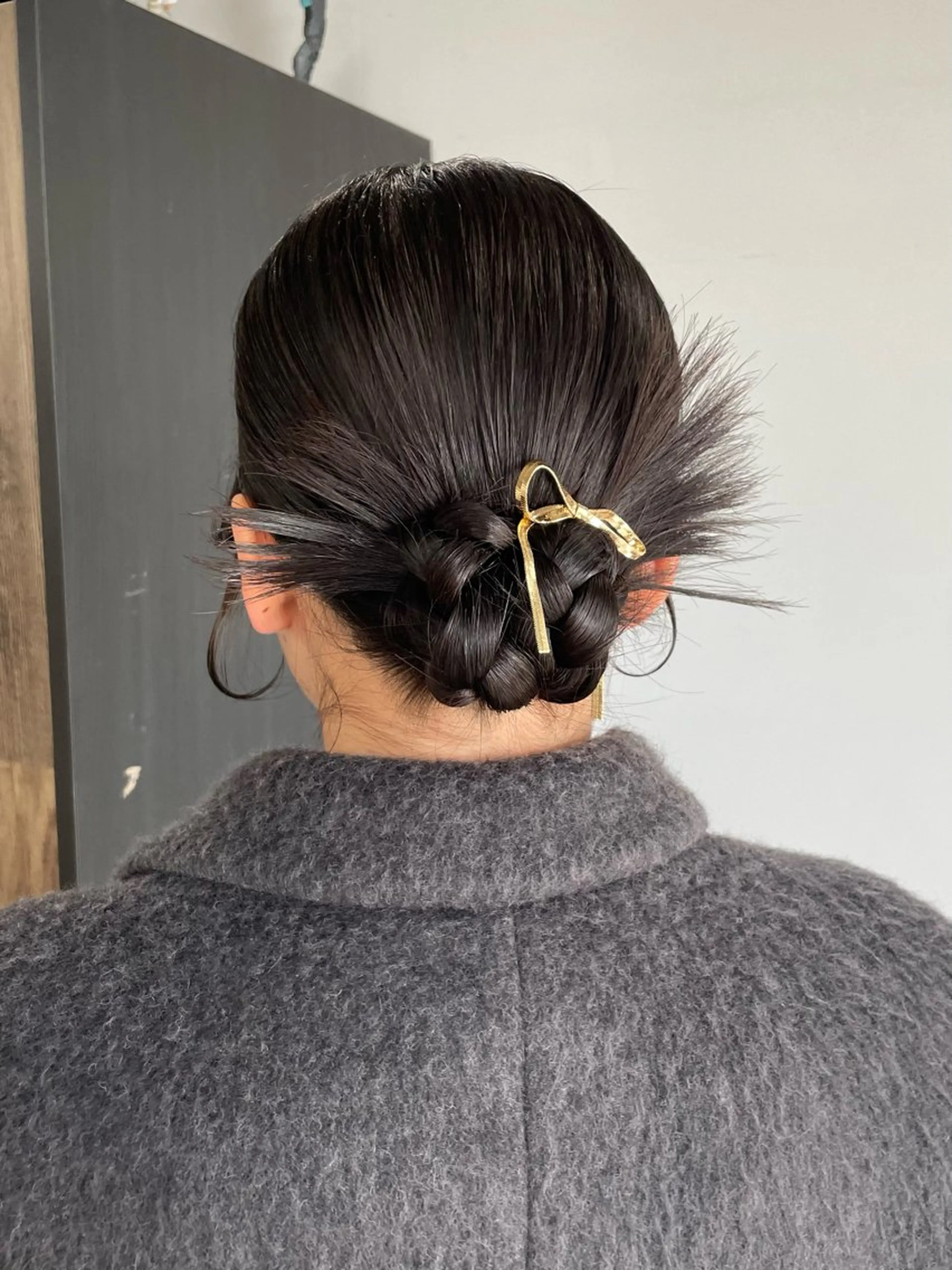 ミディアム ヘアアレンジ ヘアセット メンズモテパーマ💙 fuwaのヘアスタイル