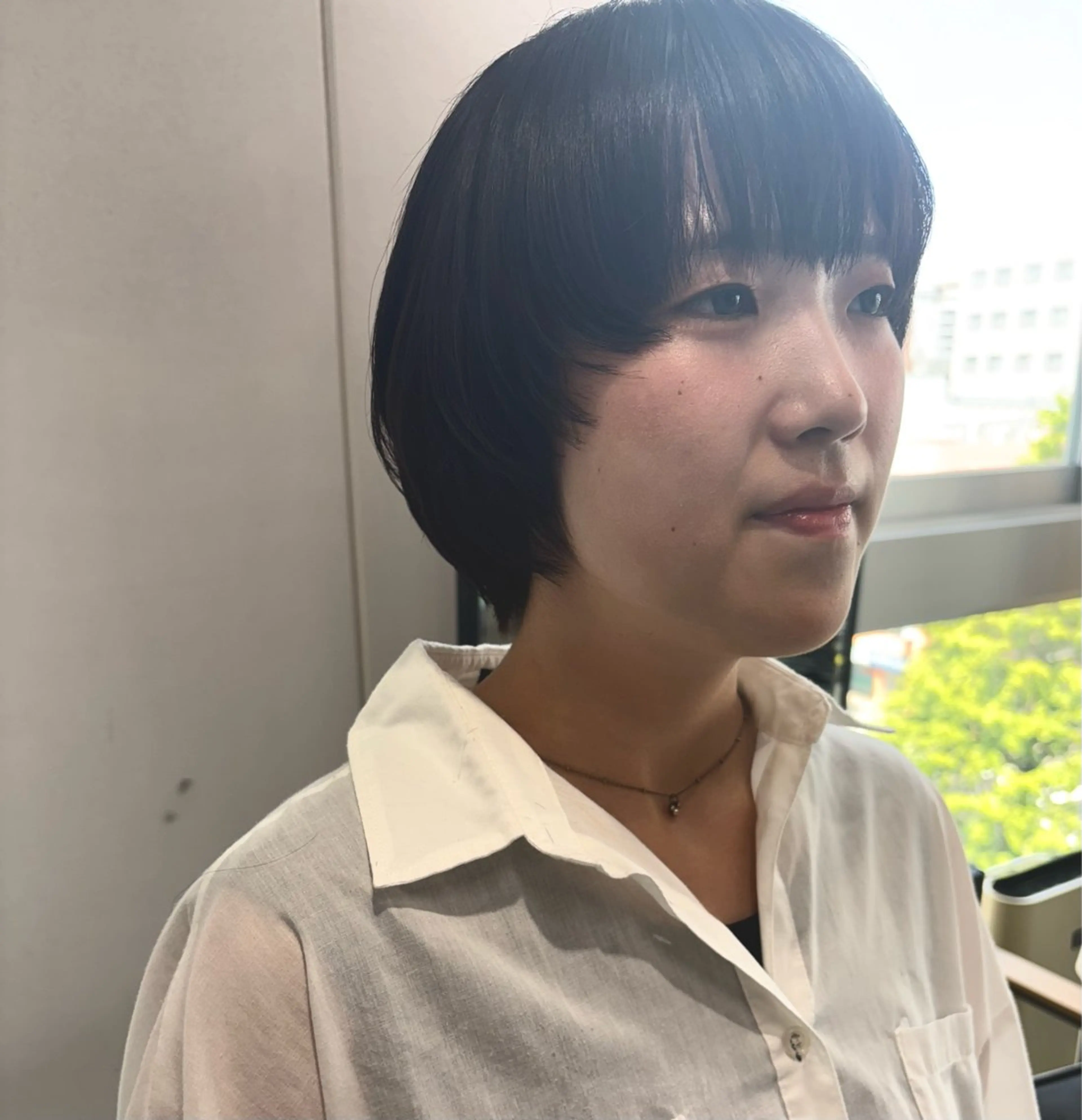 ショート カット トリートメント 伊藤 優花のヘアスタイル