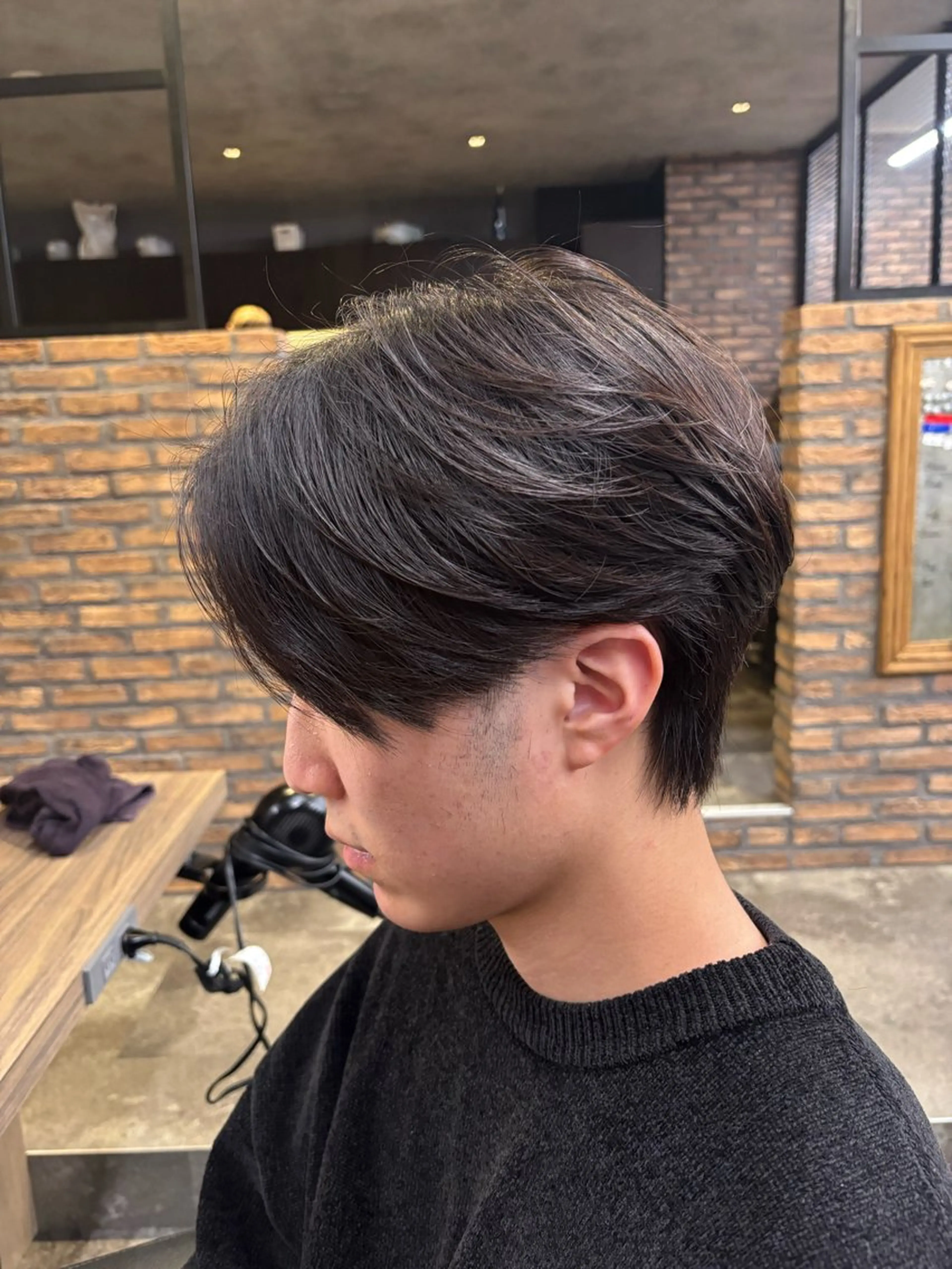 メンズ カット パーマ 🪽直毛男子の救世主 🪽フェザーパーマのヘアスタイル