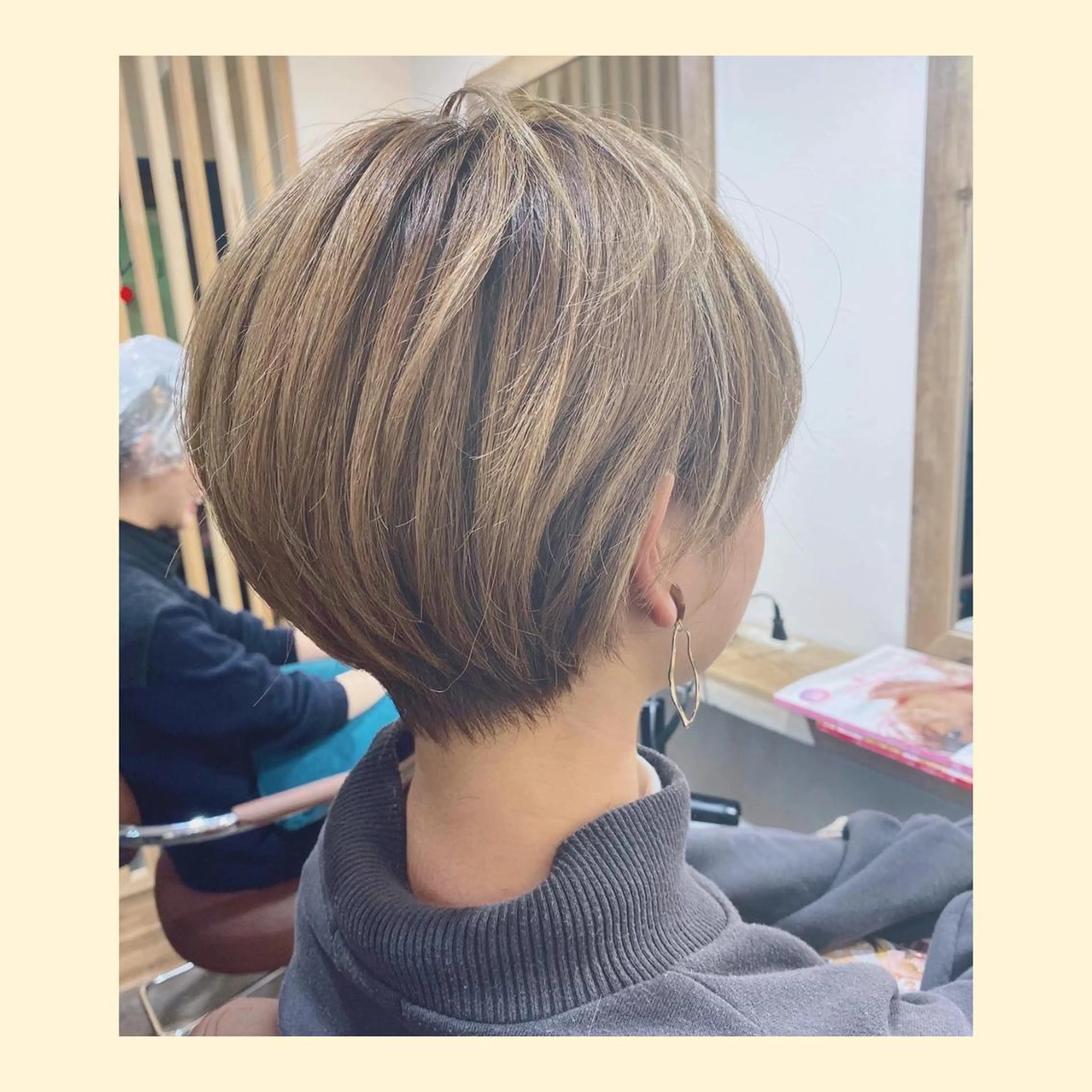 ショート カラー 🌈ショート/レイヤ ーカット/中村崇宏のヘアスタイル