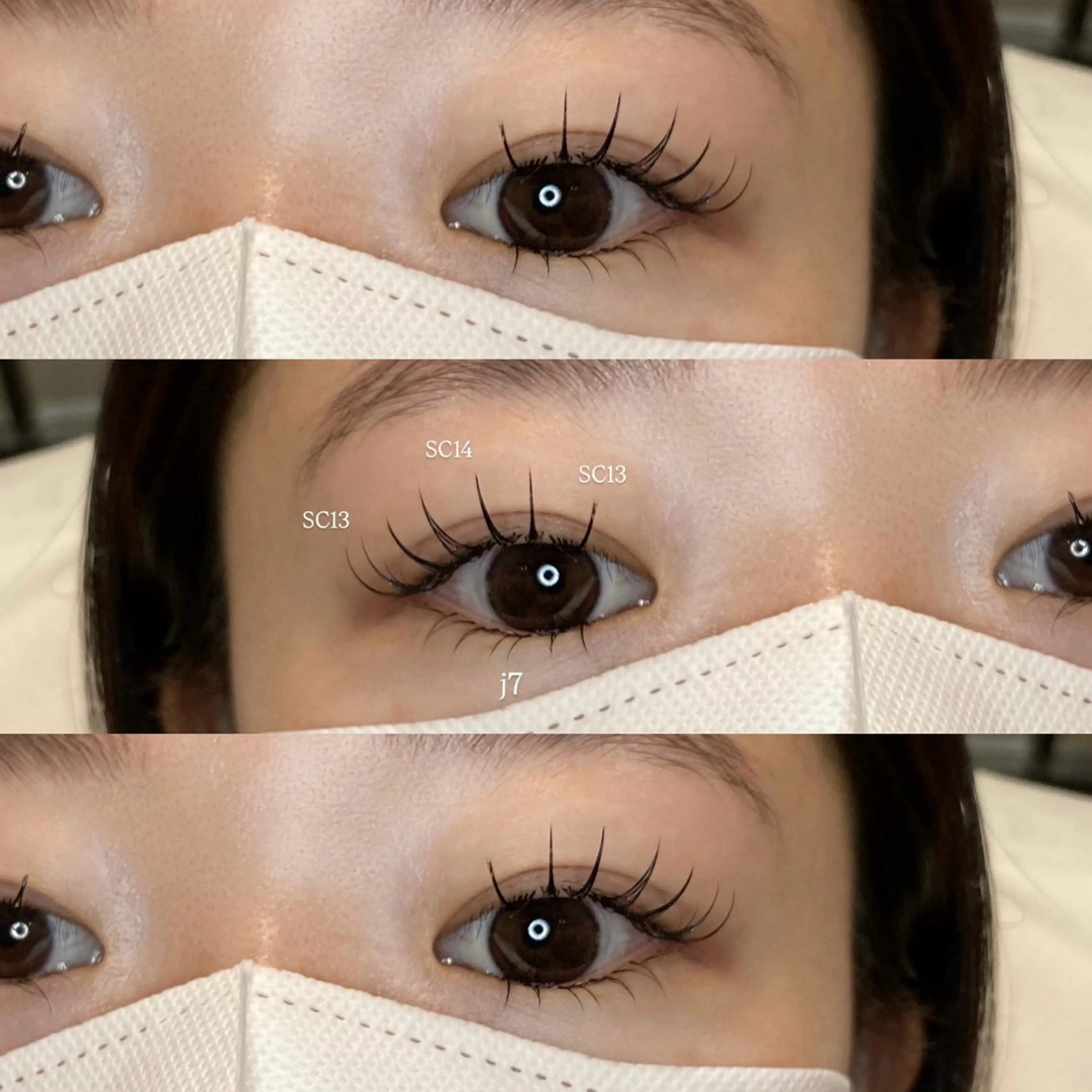 マツエク・マツパ 束感マツエク 弥のマツエク・マツパデザイン