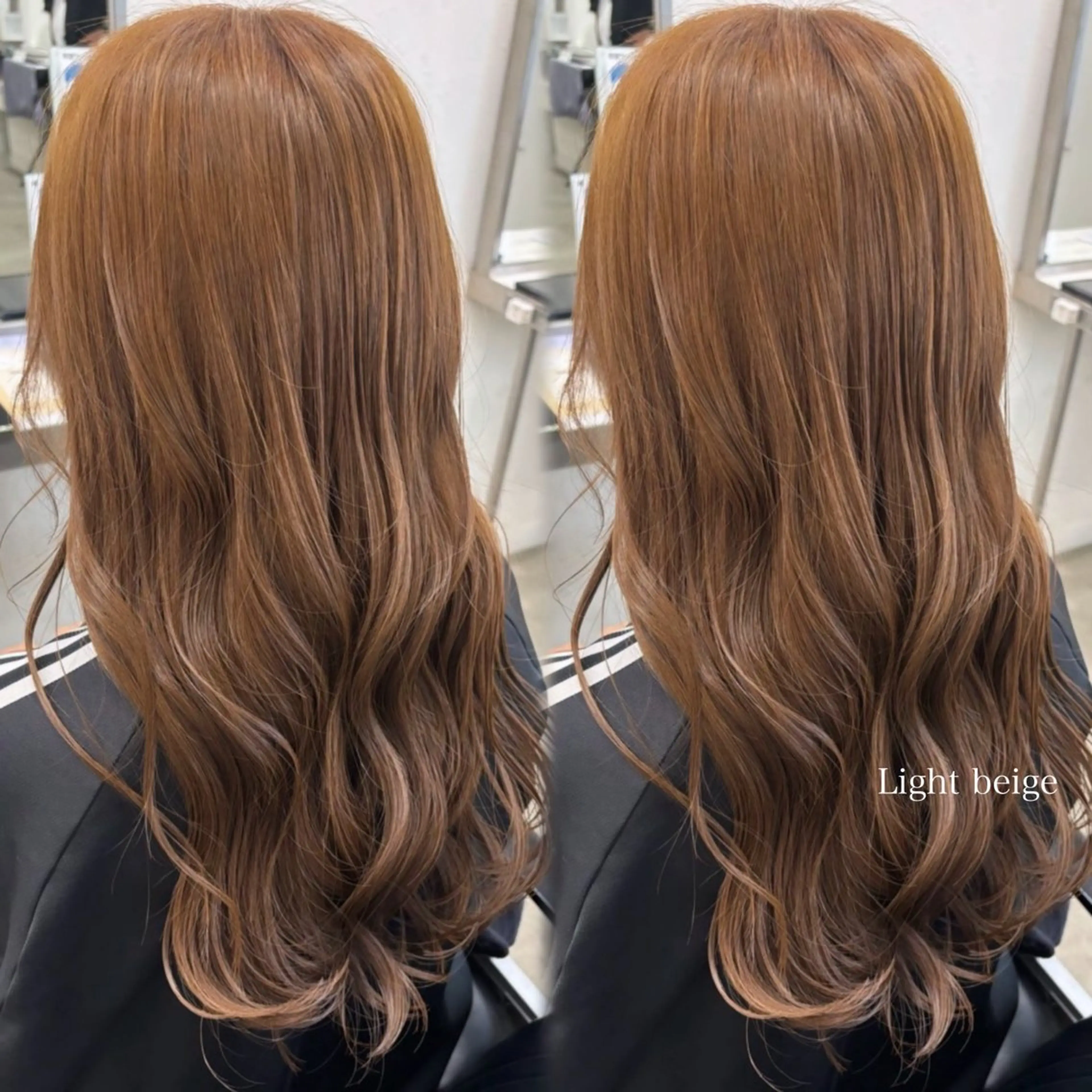 ロング カラー ヘアカラー 韓国ヘア🇰🇷 HINAのマツエク・マツパデザイン