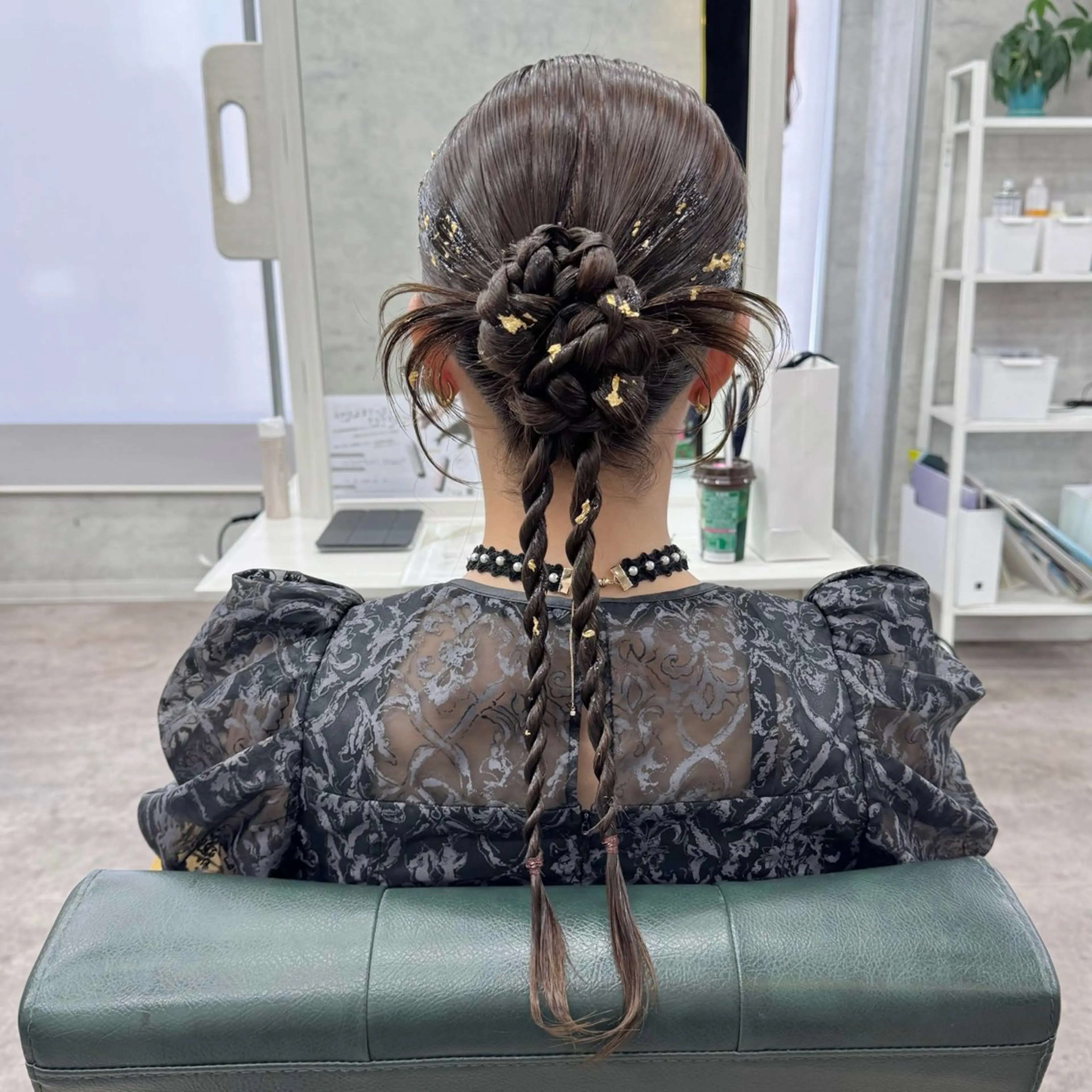 ロング ヘアアレンジ JUNSHIN🦋 ヘアセット／カラーのヘアスタイル