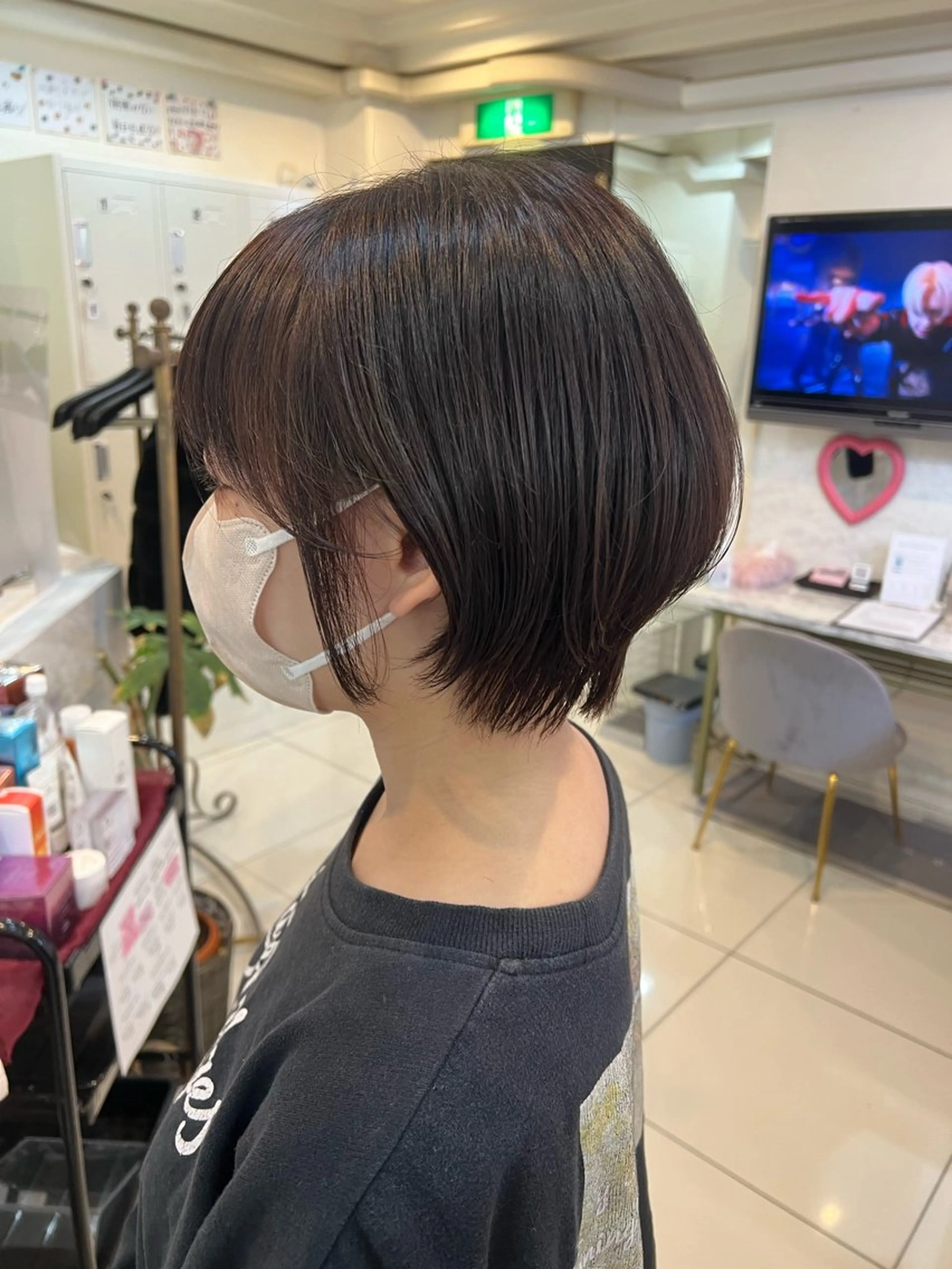 ショート season エクステ/ヘアカラーのヘアスタイル