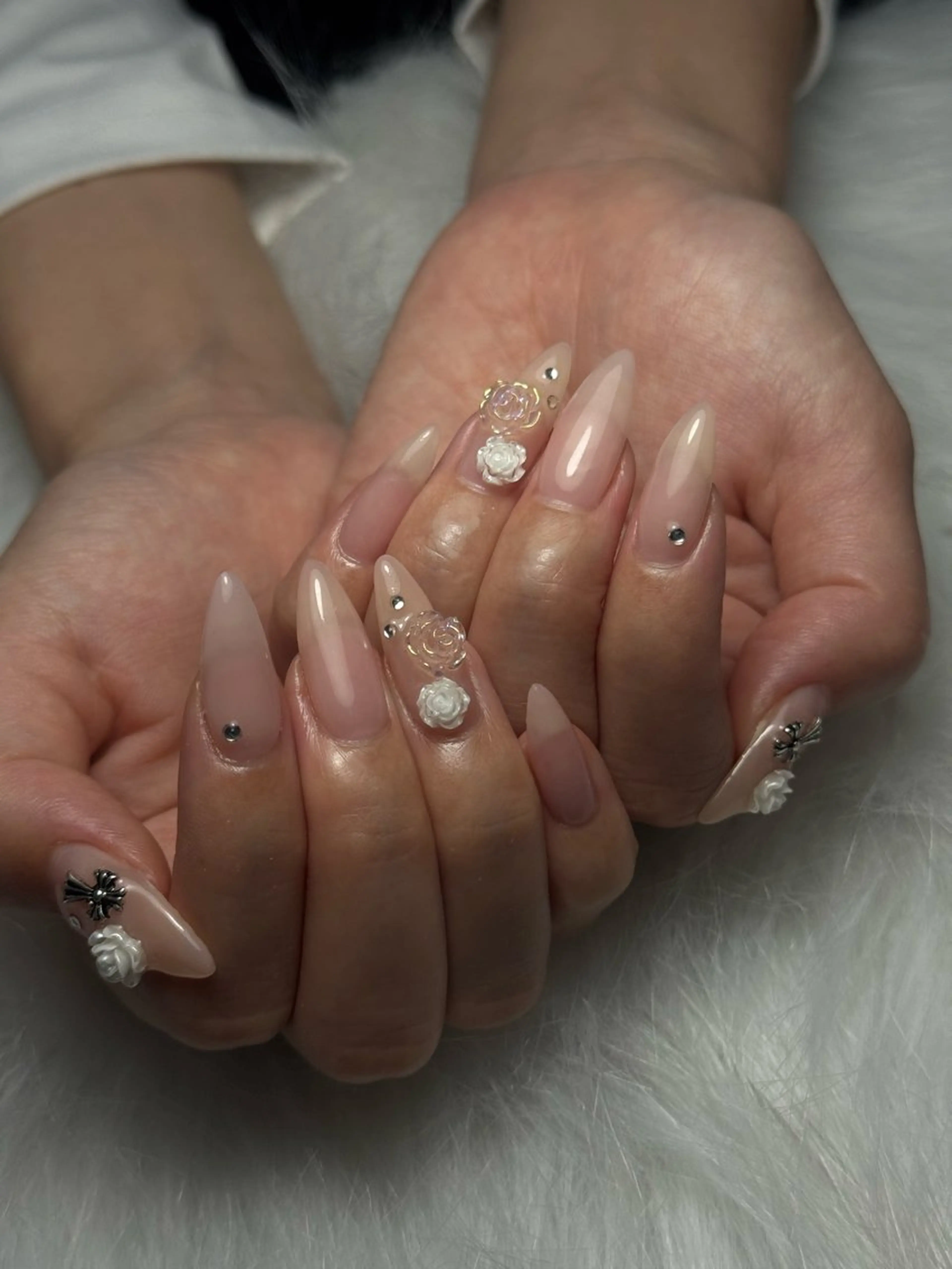 ネイル ワンカラーネイル ハンドネイル nail salon niuのネイルデザイン