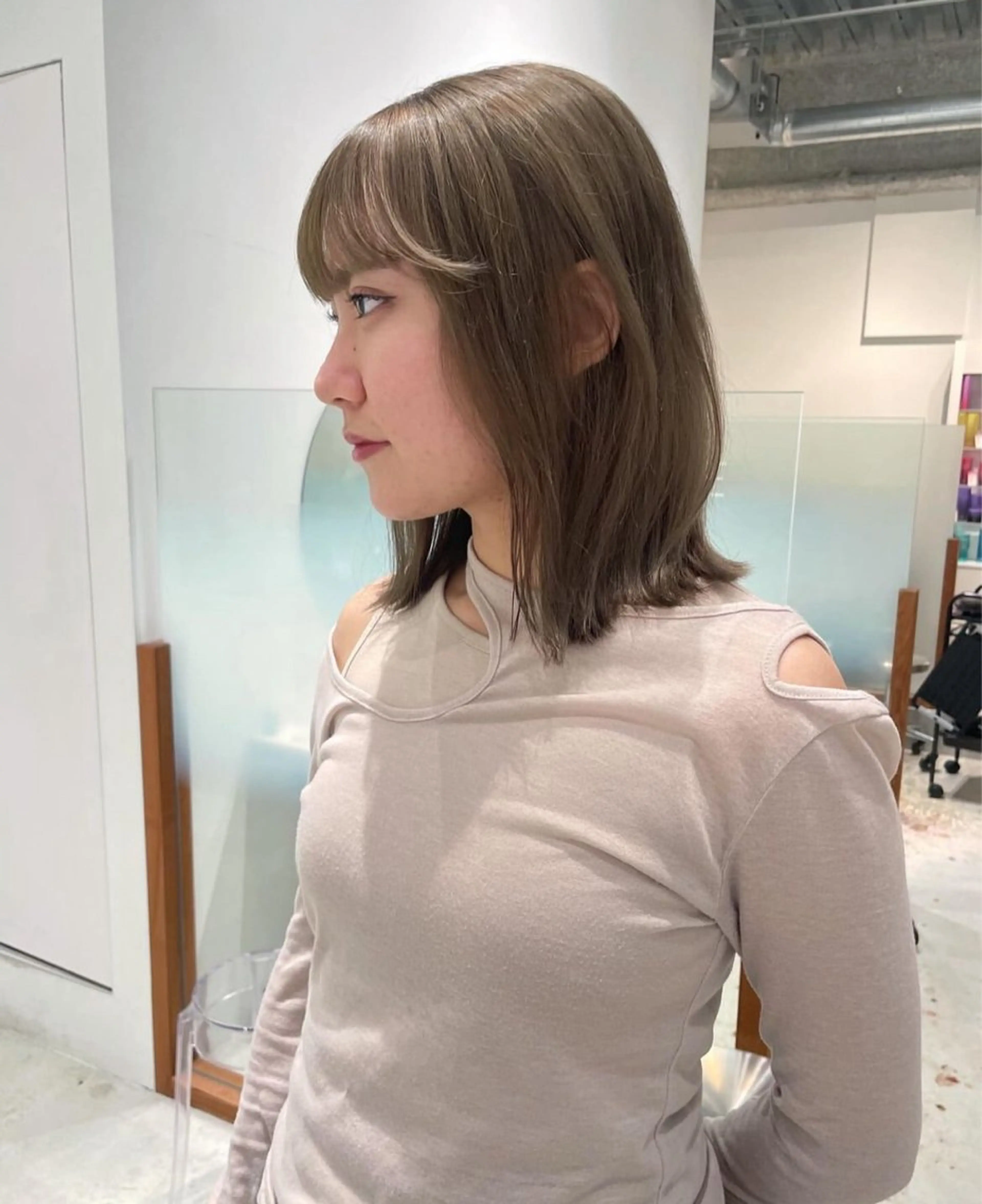 🌟minimo限定🌟ブリーチありのオリーブカラー🫒✨の写真