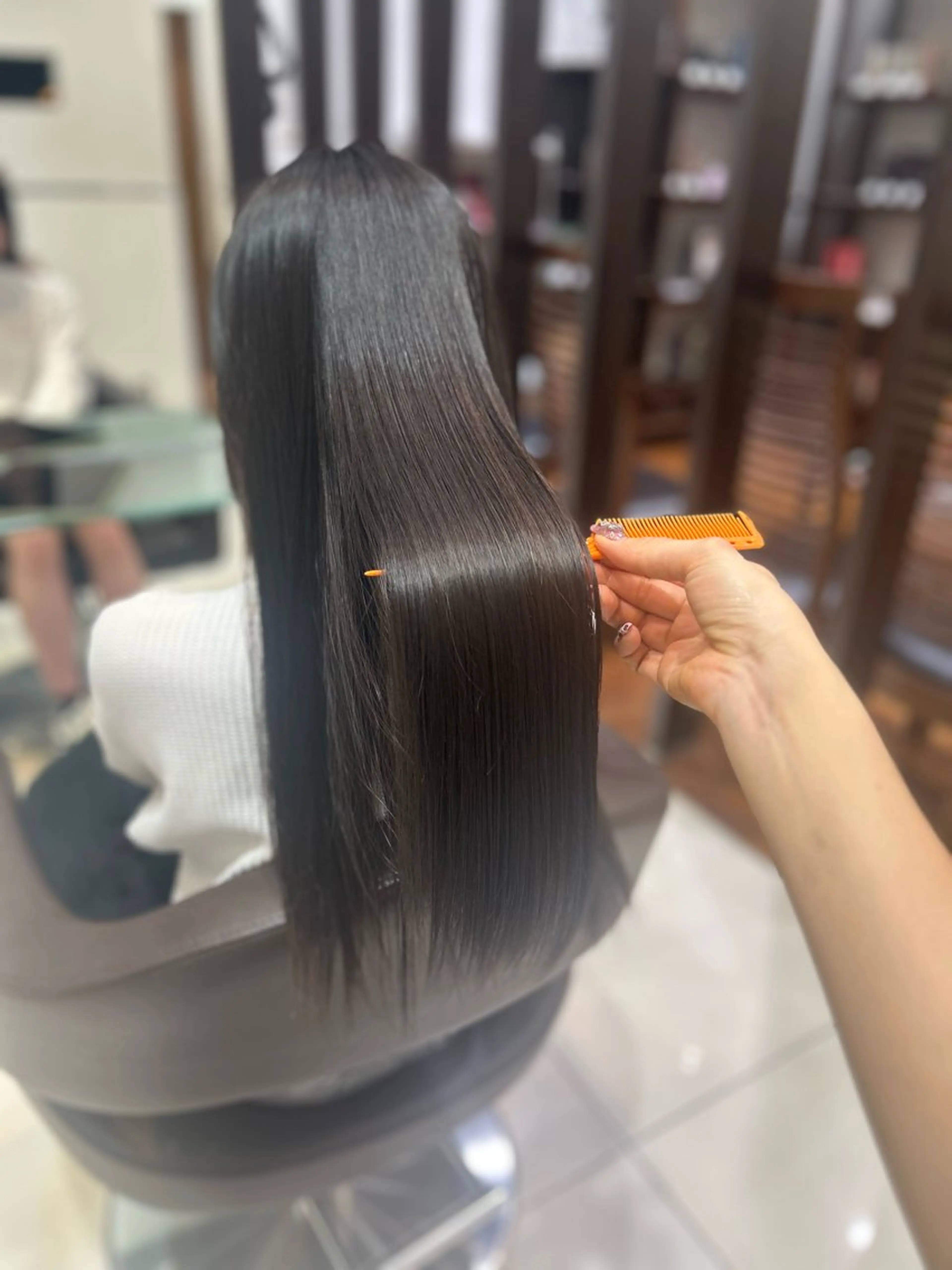 ロング 縮毛矯正 ☀️柏木 ほのか☀️のヘアスタイル