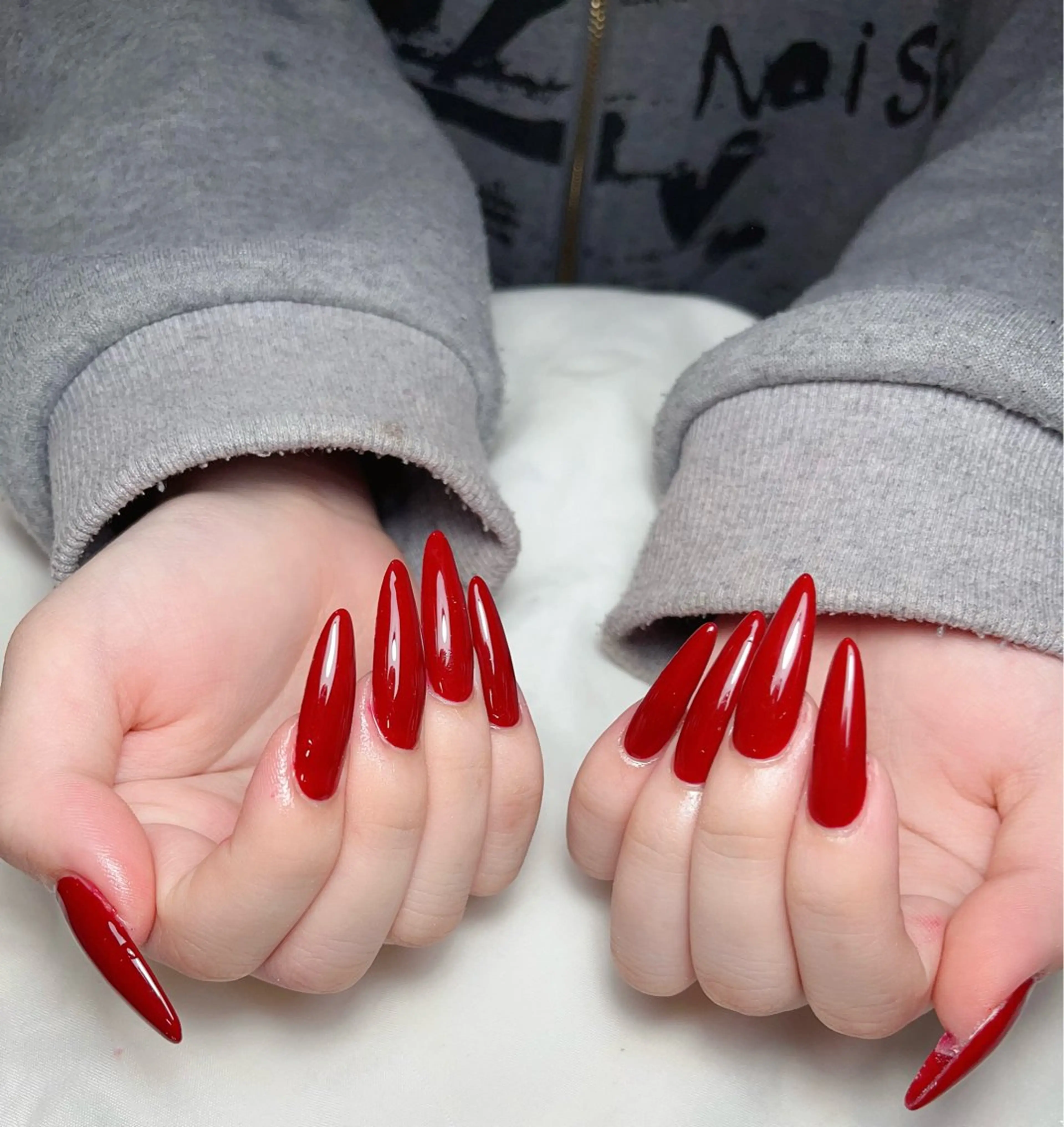 ロング追加料金なし⚪︎チップワンカラーの写真