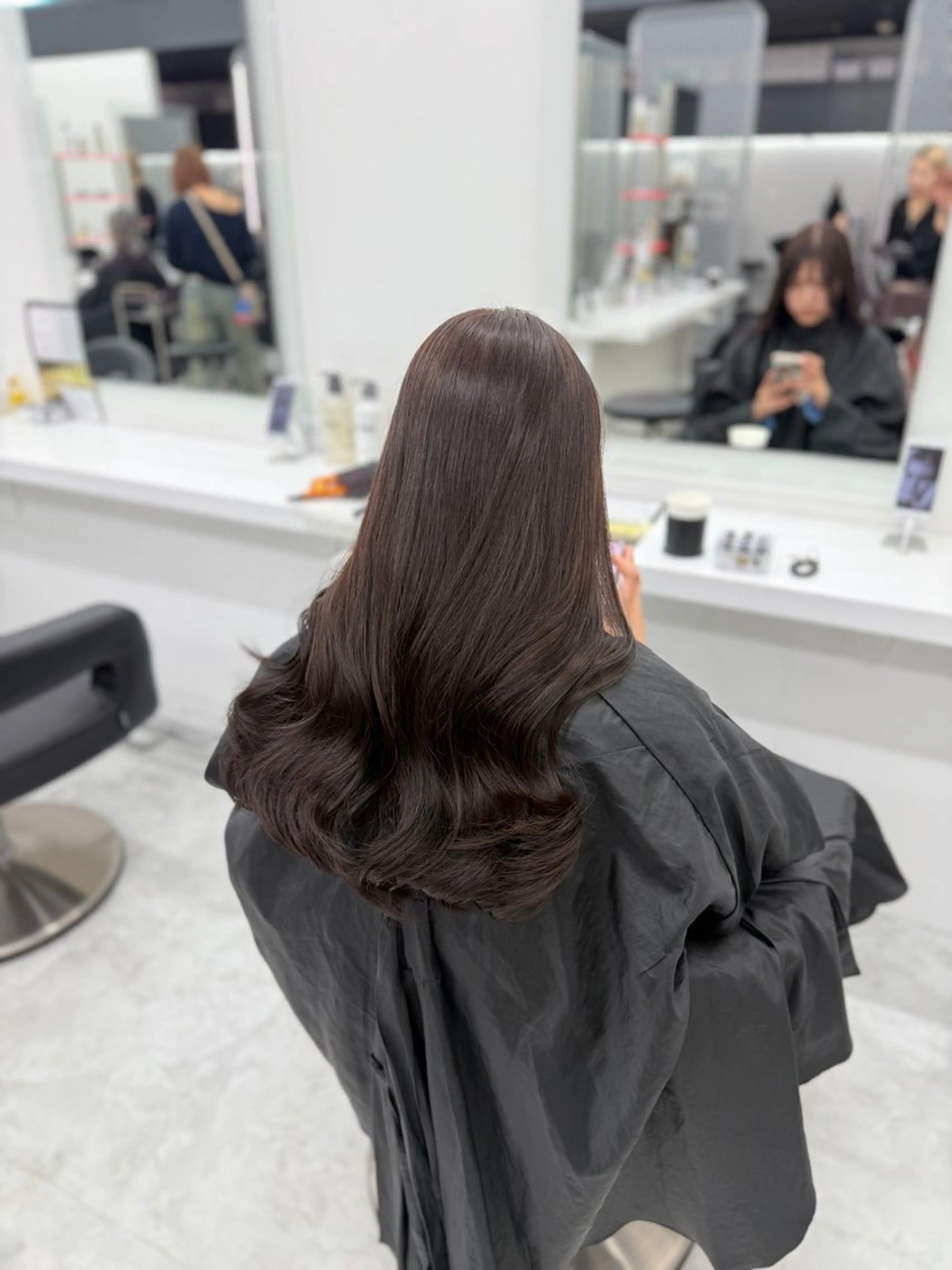 ロング カラー ヘアアレンジ ブリーチ ブリーチなしカラー ヘアカラー トリートメント ヘアセット 🎀Girly艶髪カ ラー🎀Harukaのヘアスタイル