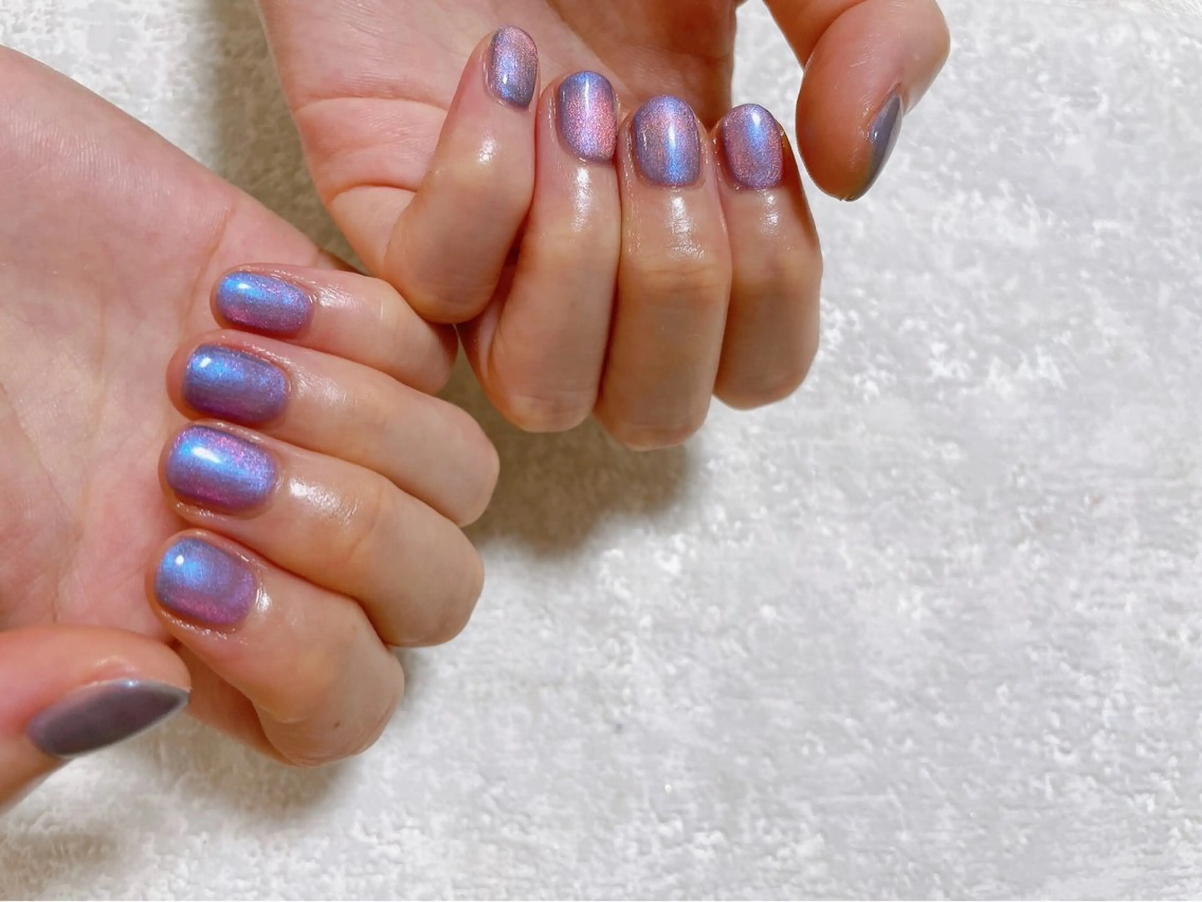 ネイル ジェルネイル マグネットネイル メンズネイル パラジェル 春ネイル kiki nail たまプラーザのネイルデザイン