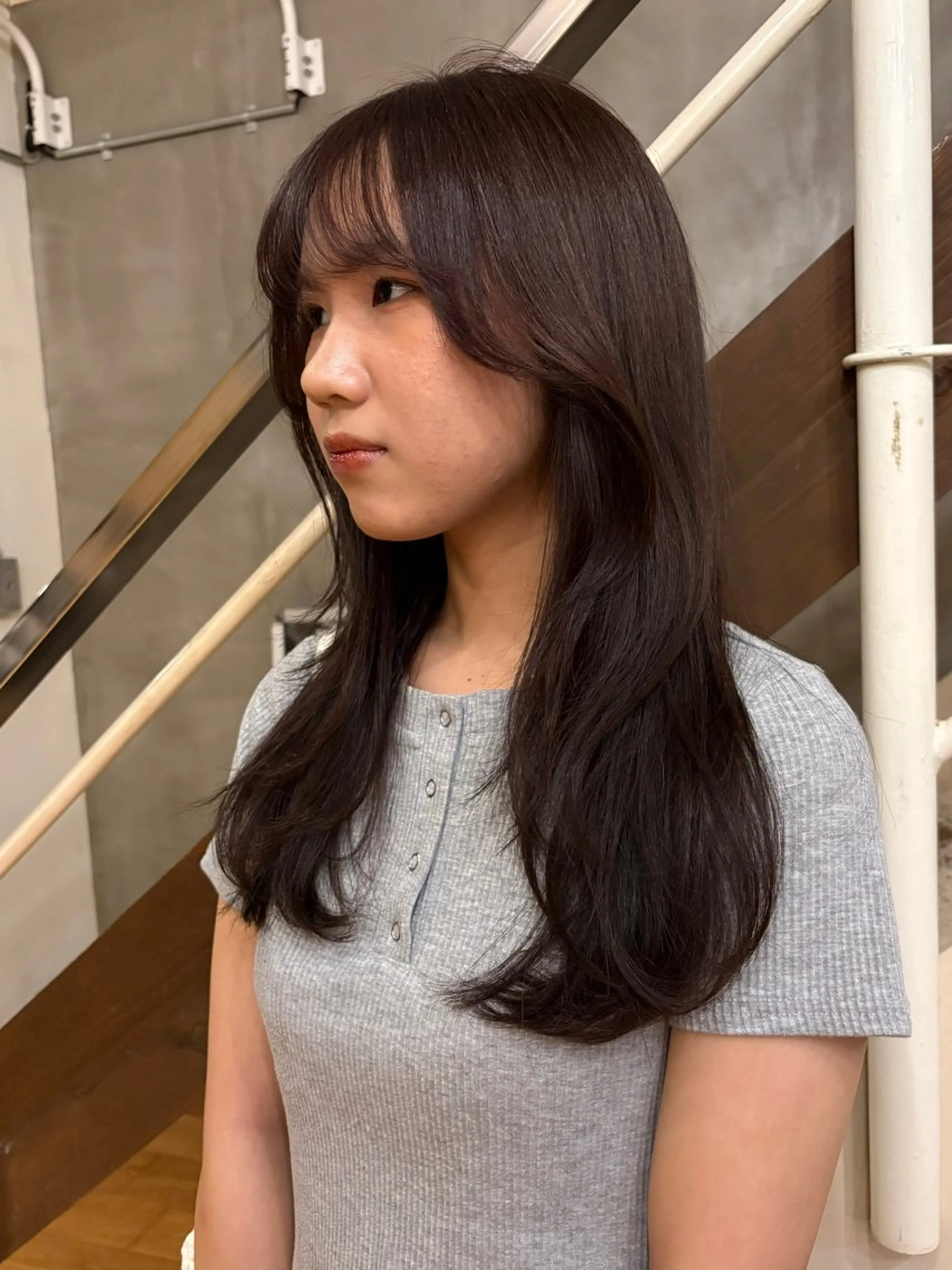 セミロング 似合わせカラー/ 堀江美容室/レミ🎀のヘアスタイル