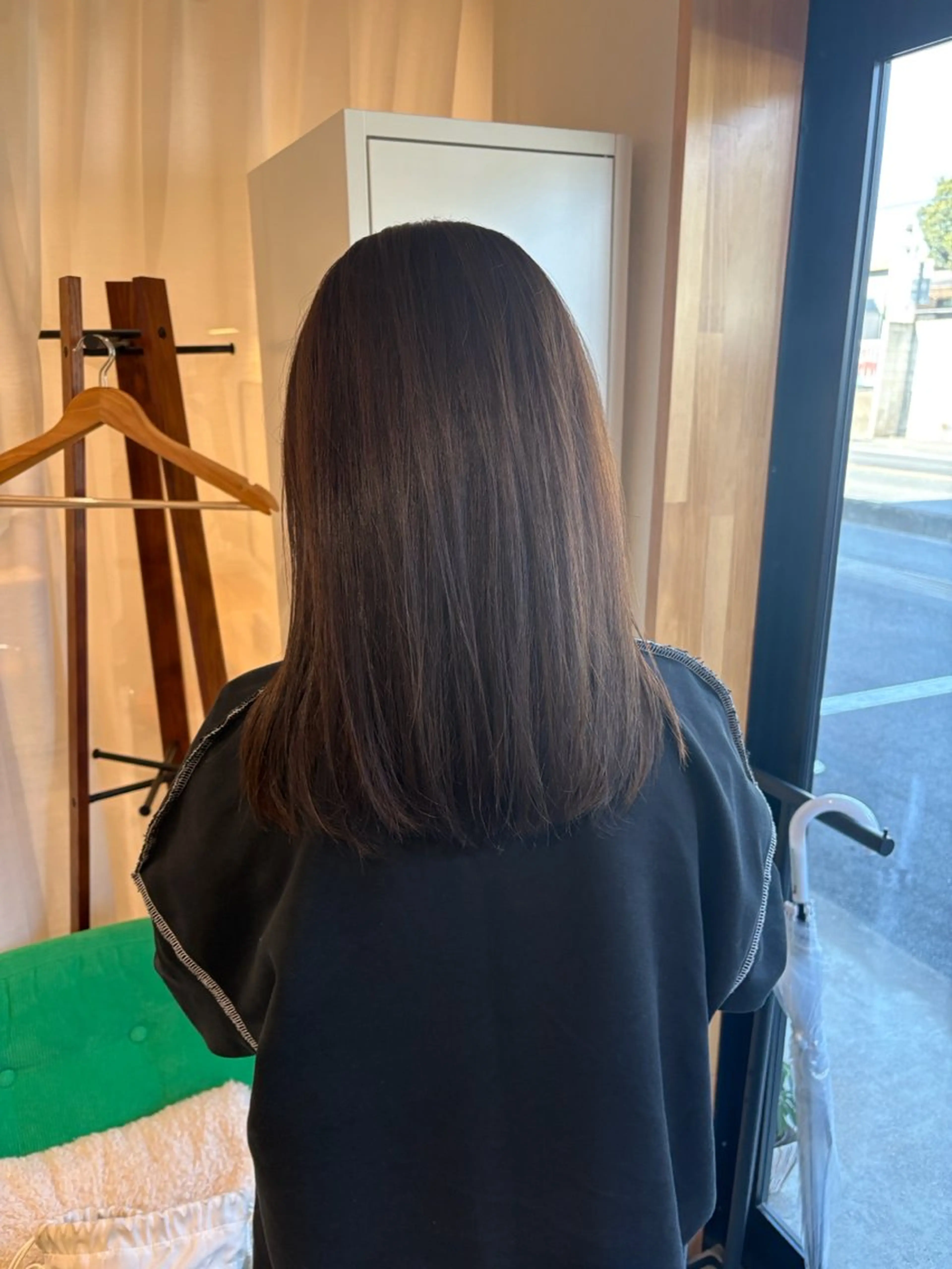 セミロング トリートメント ヘアカラー トリートメント Time is mummyのヘアスタイル