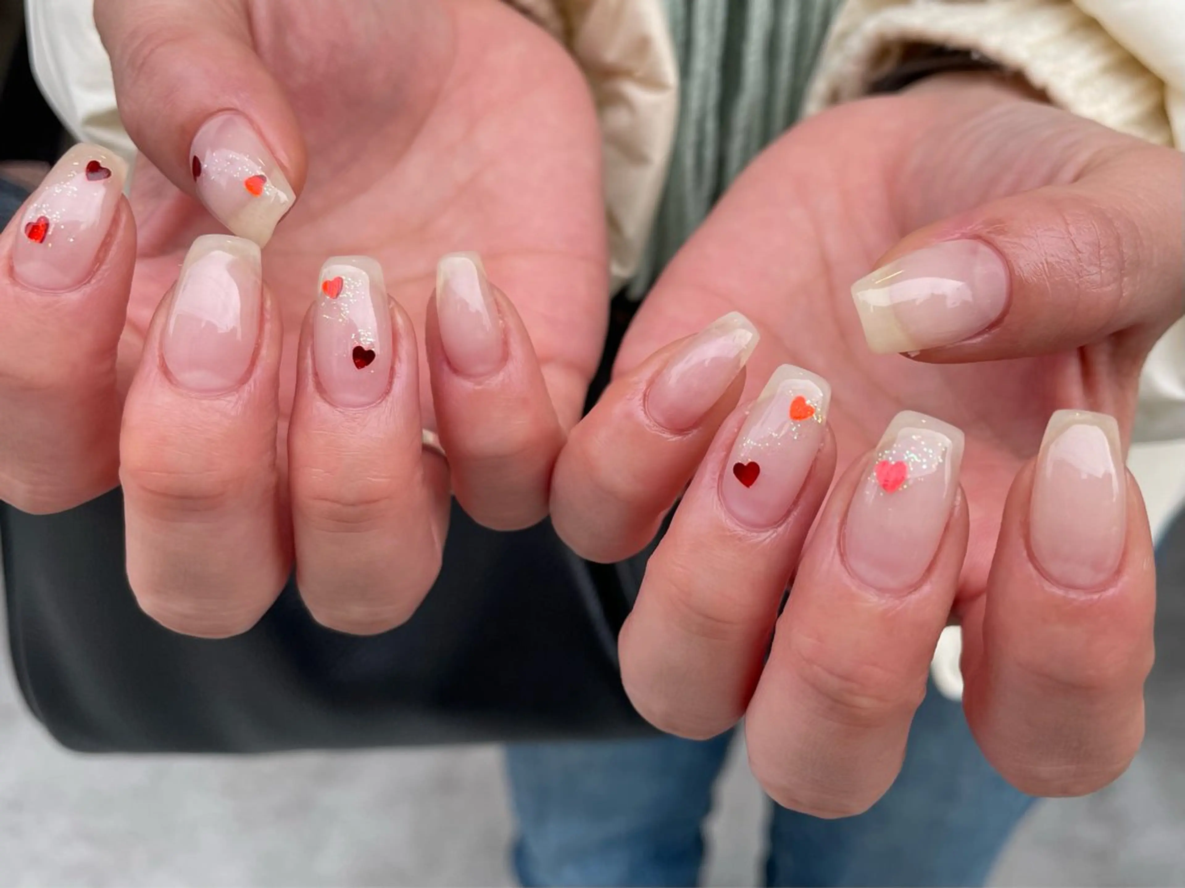 ネイル ホログラムネイル ハンドネイル nailsalon SWATiのネイルデザイン