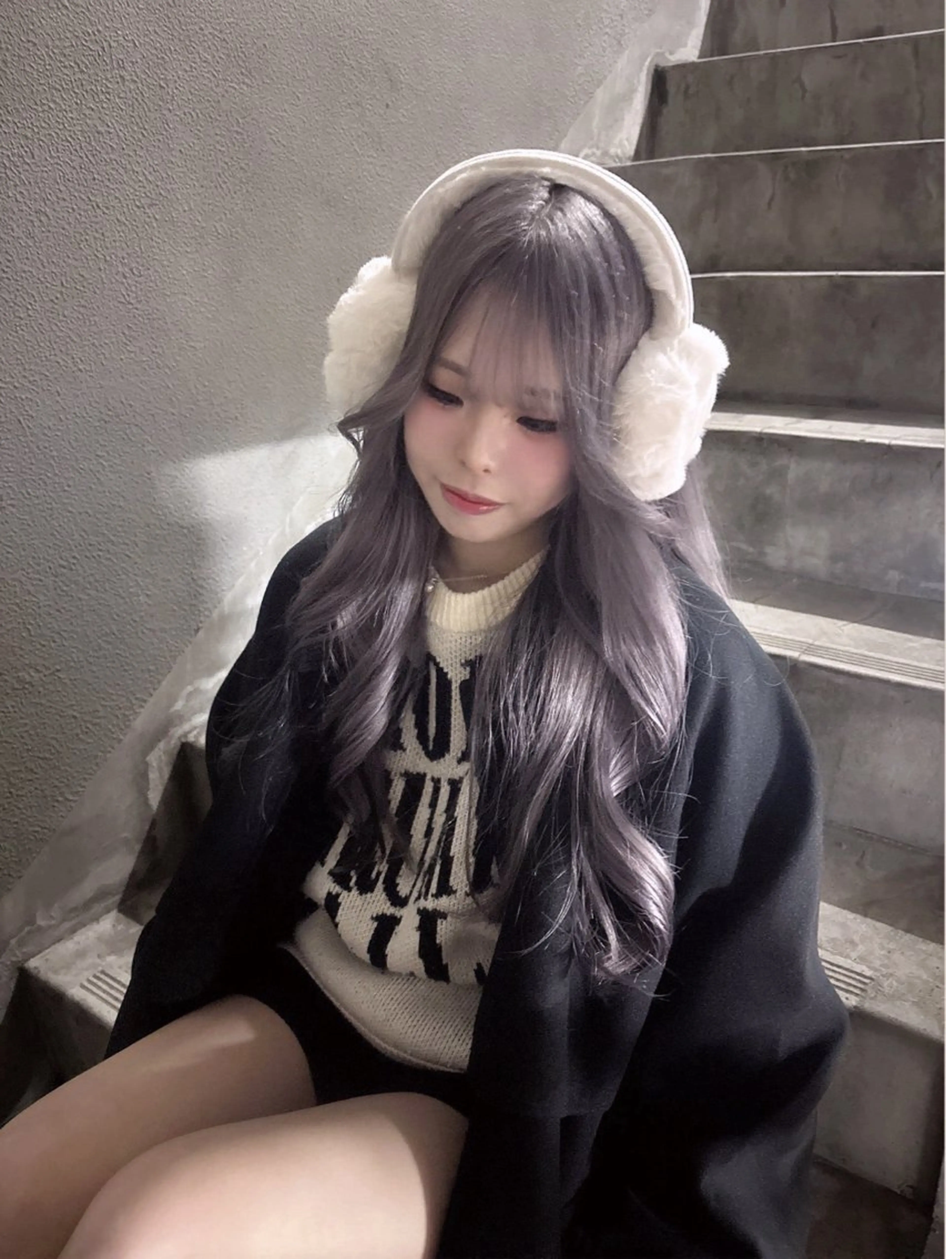 ロング カラー Haru/ブリーチ /ダブルカラーのヘアスタイル